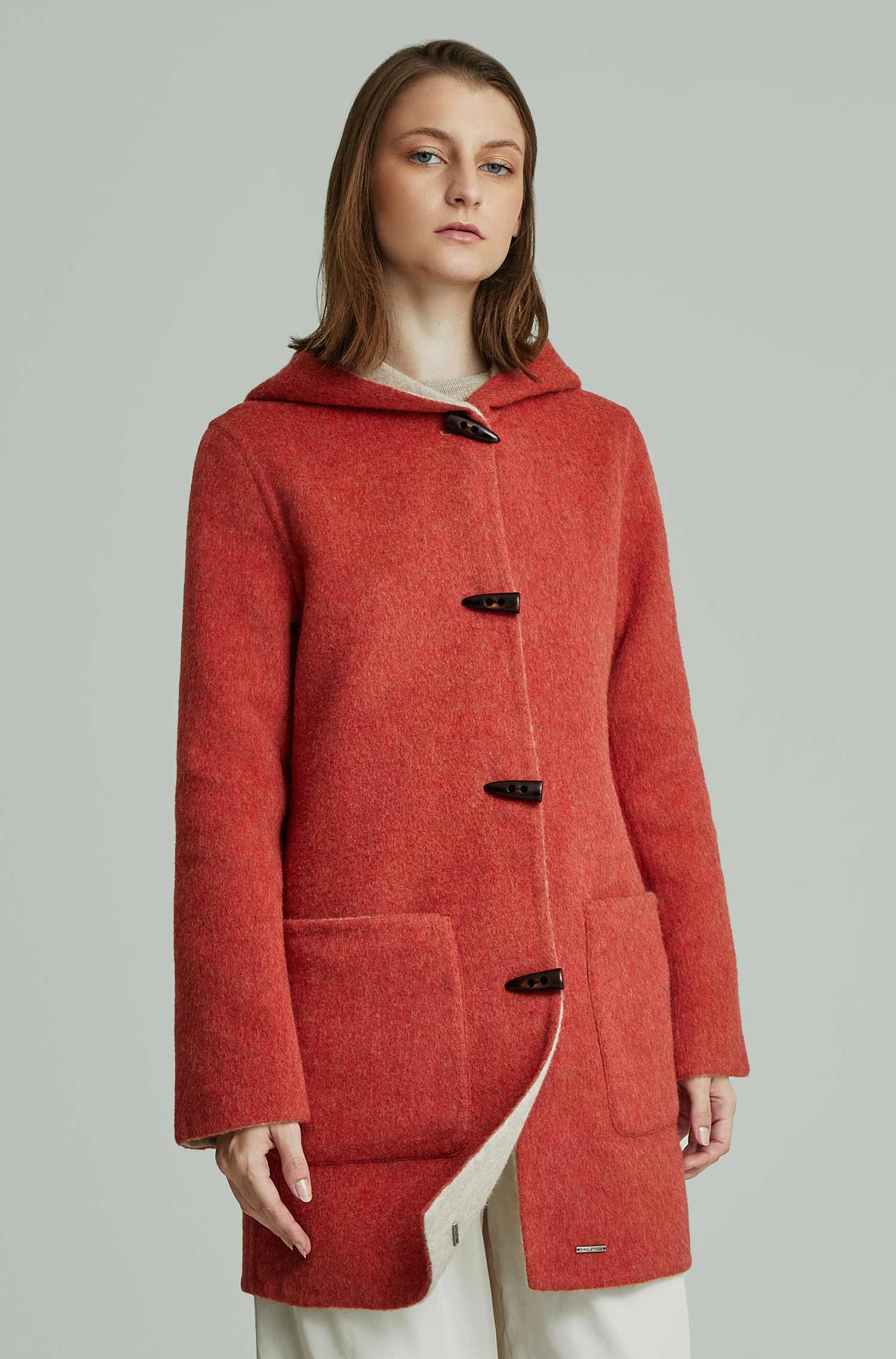 Alpaca coat ALAIA made of alpaca & wool