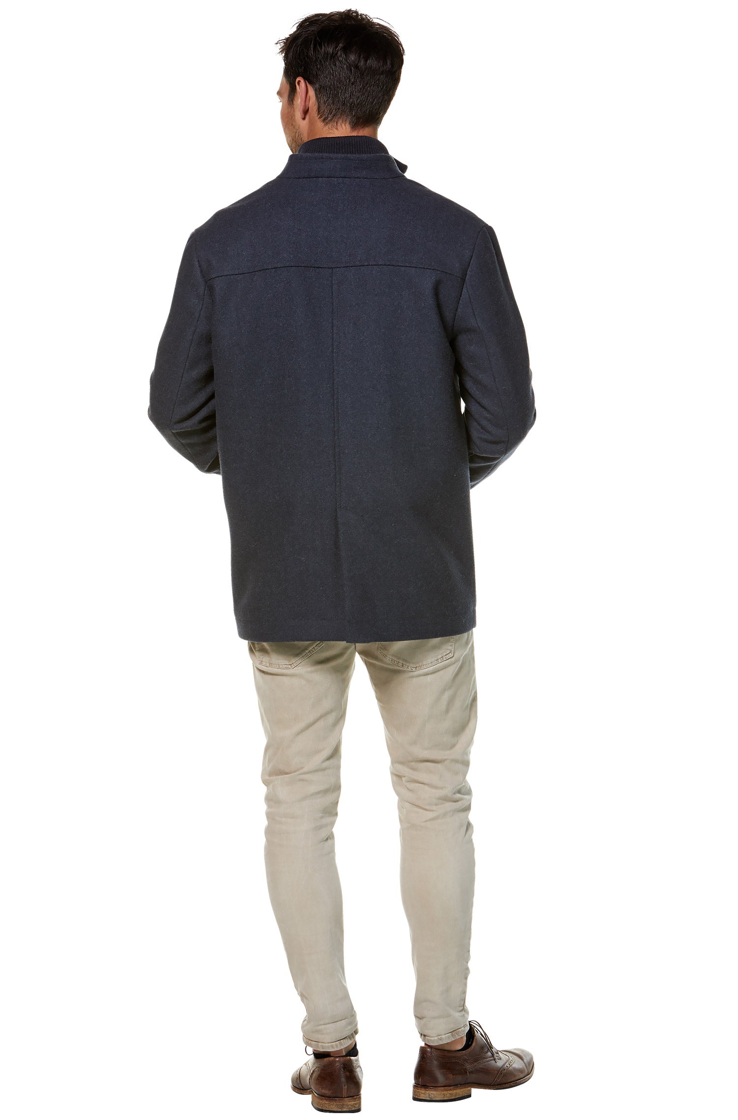 Alpaka Mantel PABLO aus Alpaka und Woll-Mix