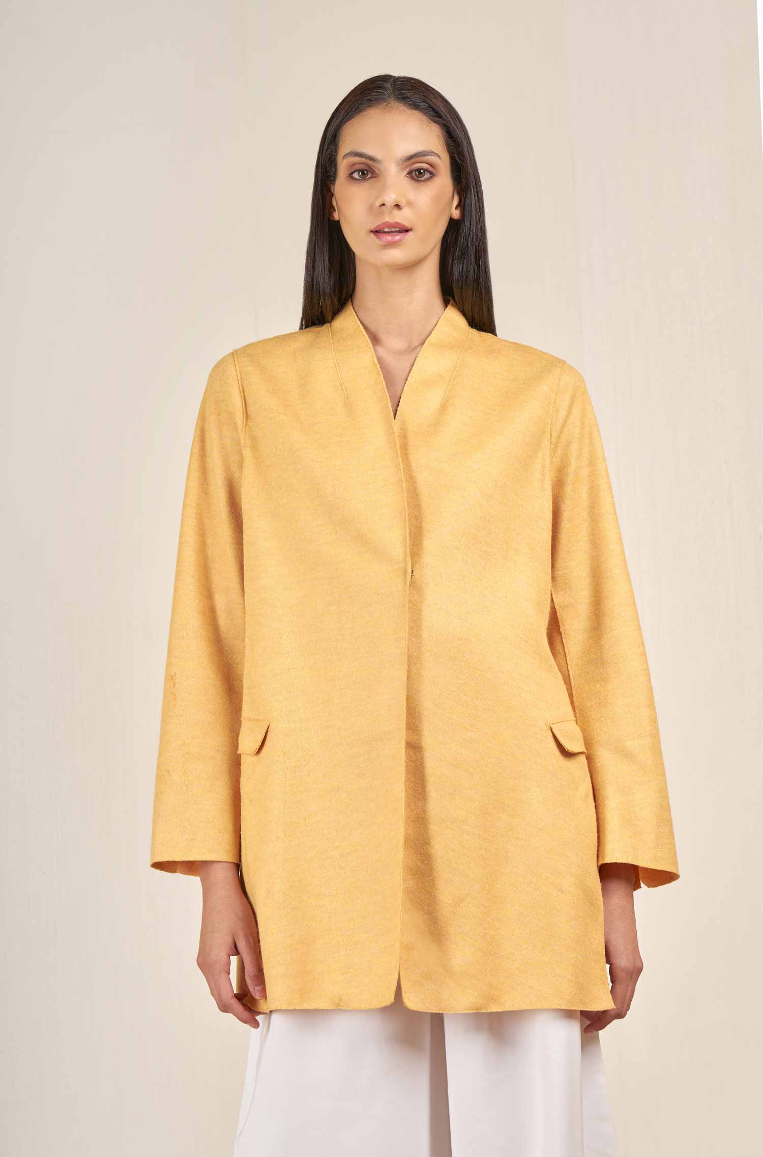 Alpaca coat VERAMARIA made of alpaca & wool