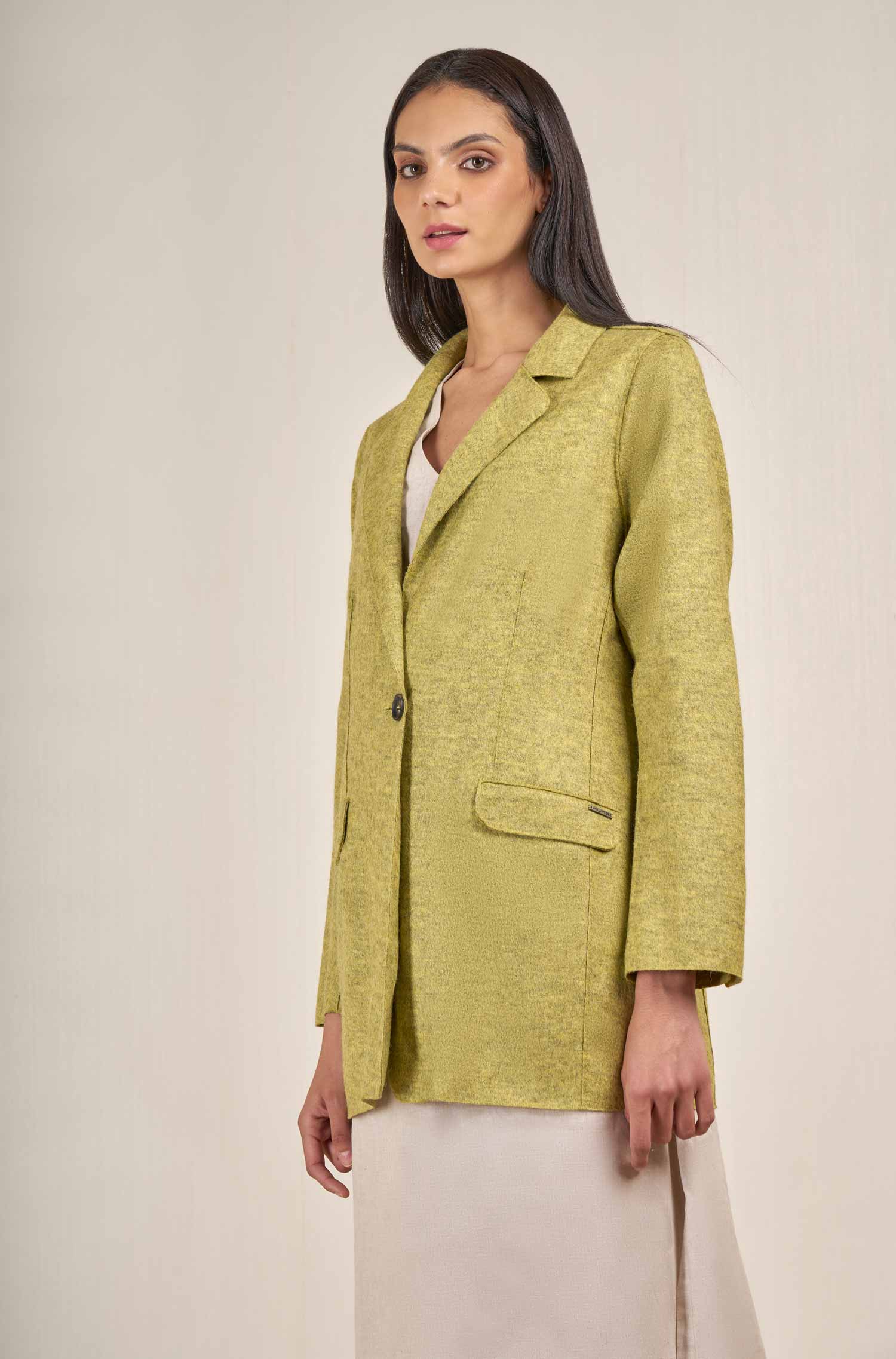 Alpaca coat VILLALOBOS made of alpaca & wool