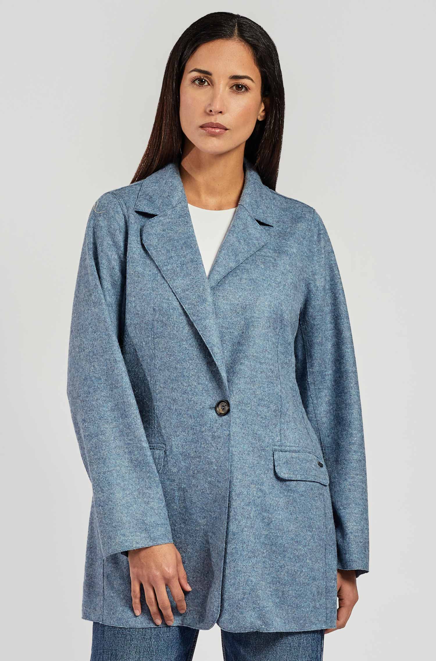 Alpaca coat VILLALOBOS made of alpaca & wool
