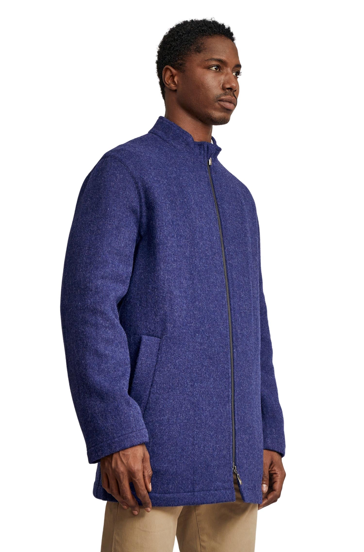 Manteau en alpaga WINSTON en baby alpaga & laine