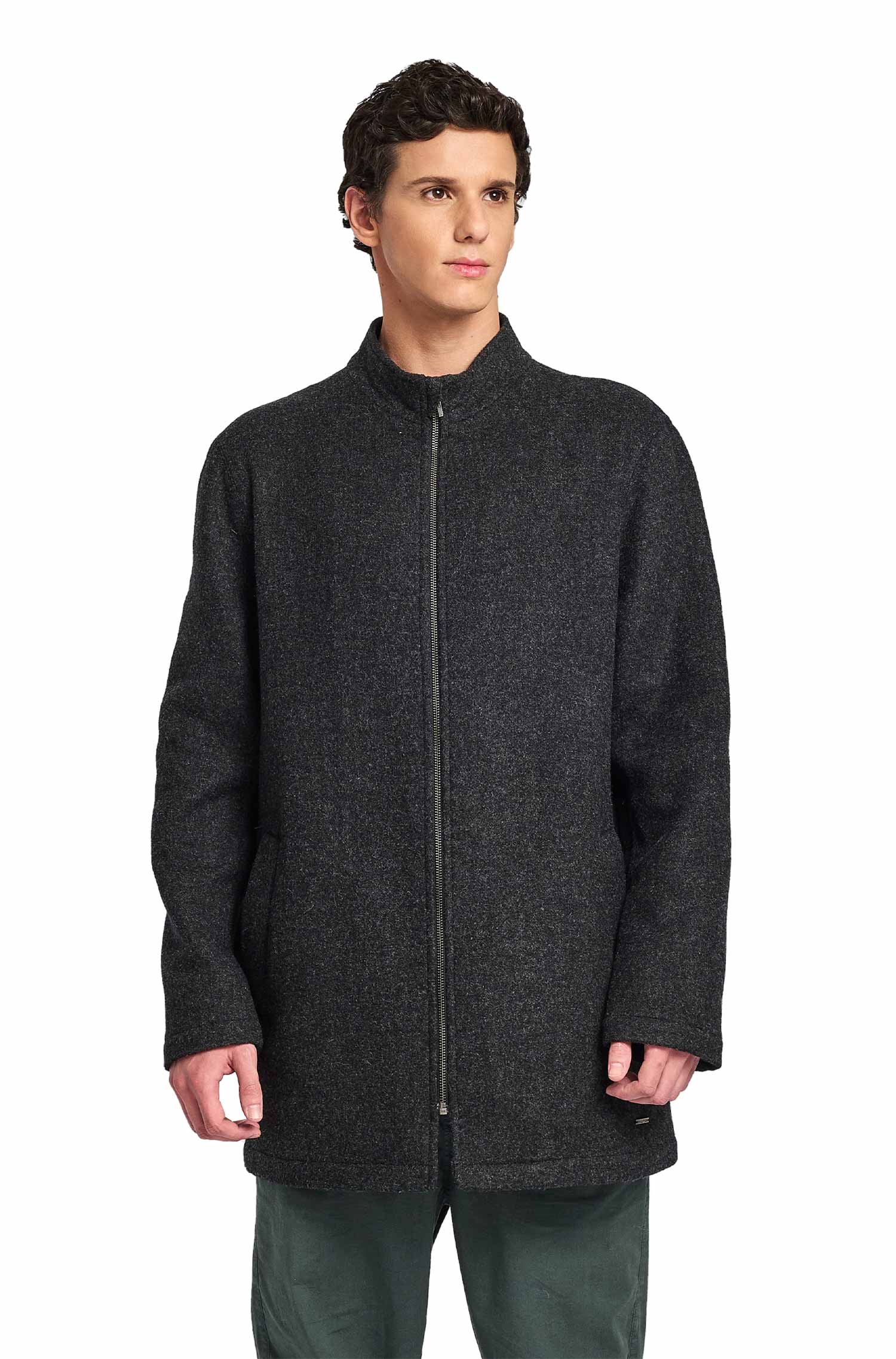 Manteau en alpaga WINSTON en baby alpaga & laine