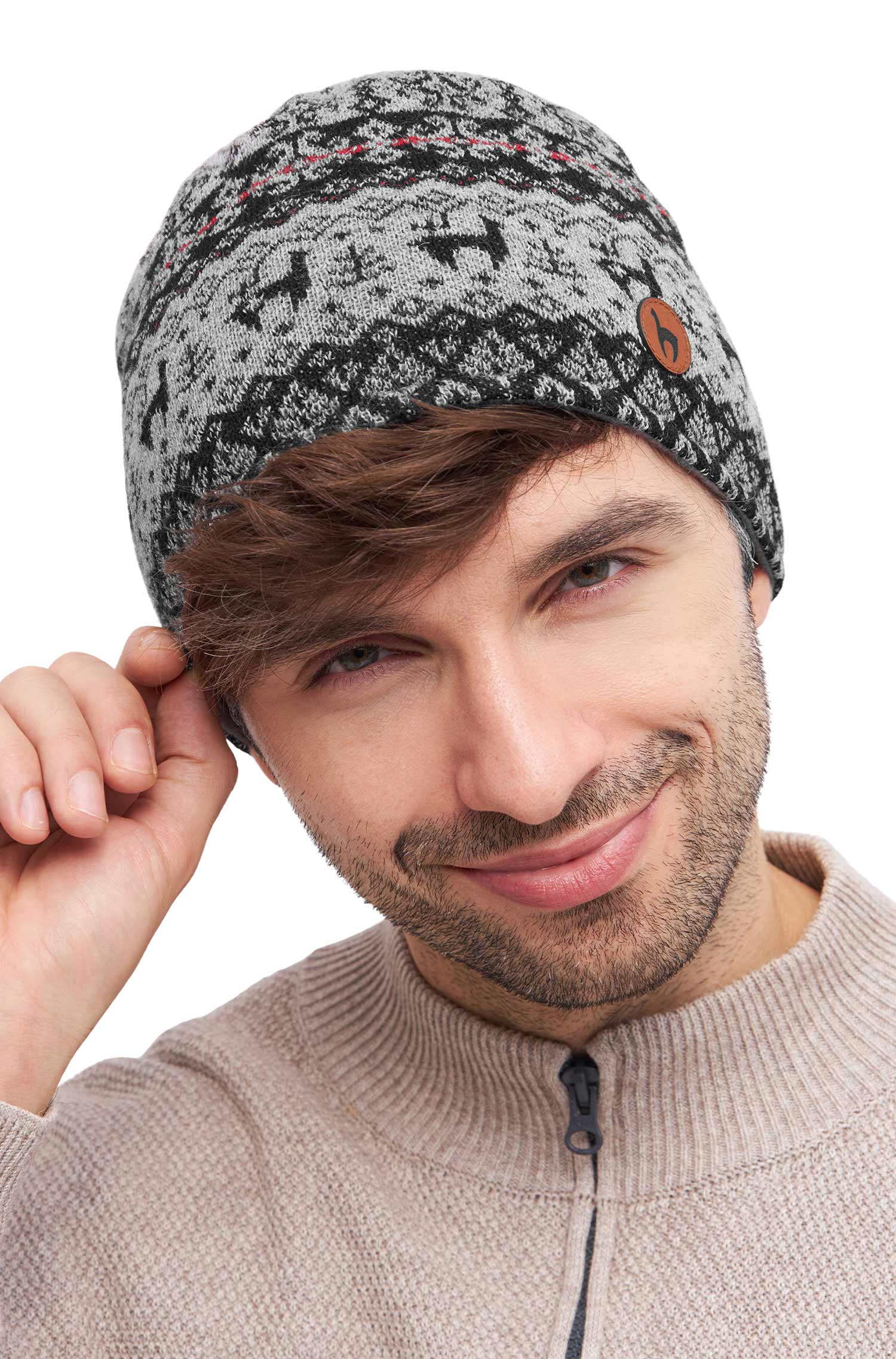 Alpaka Mütze ANDEN VIENTOS aus 100% Alpaka