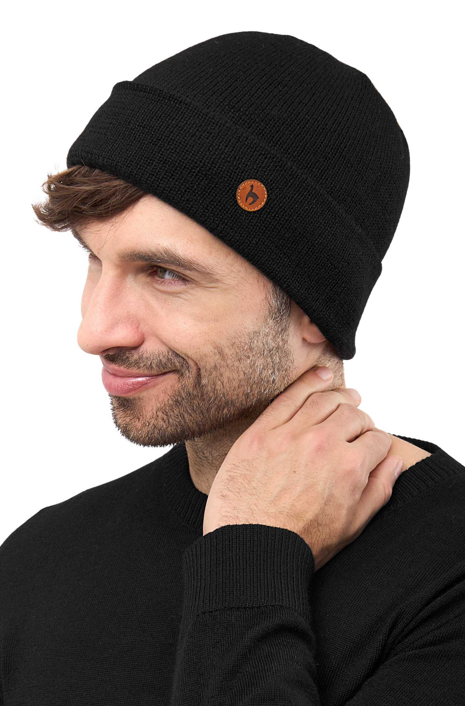 Alpaka Mütze BARK aus 100% Baby Alpaka