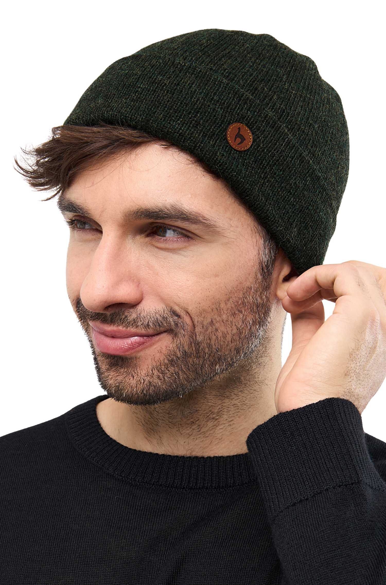 Alpaka Mütze BARK aus 100% Baby Alpaka