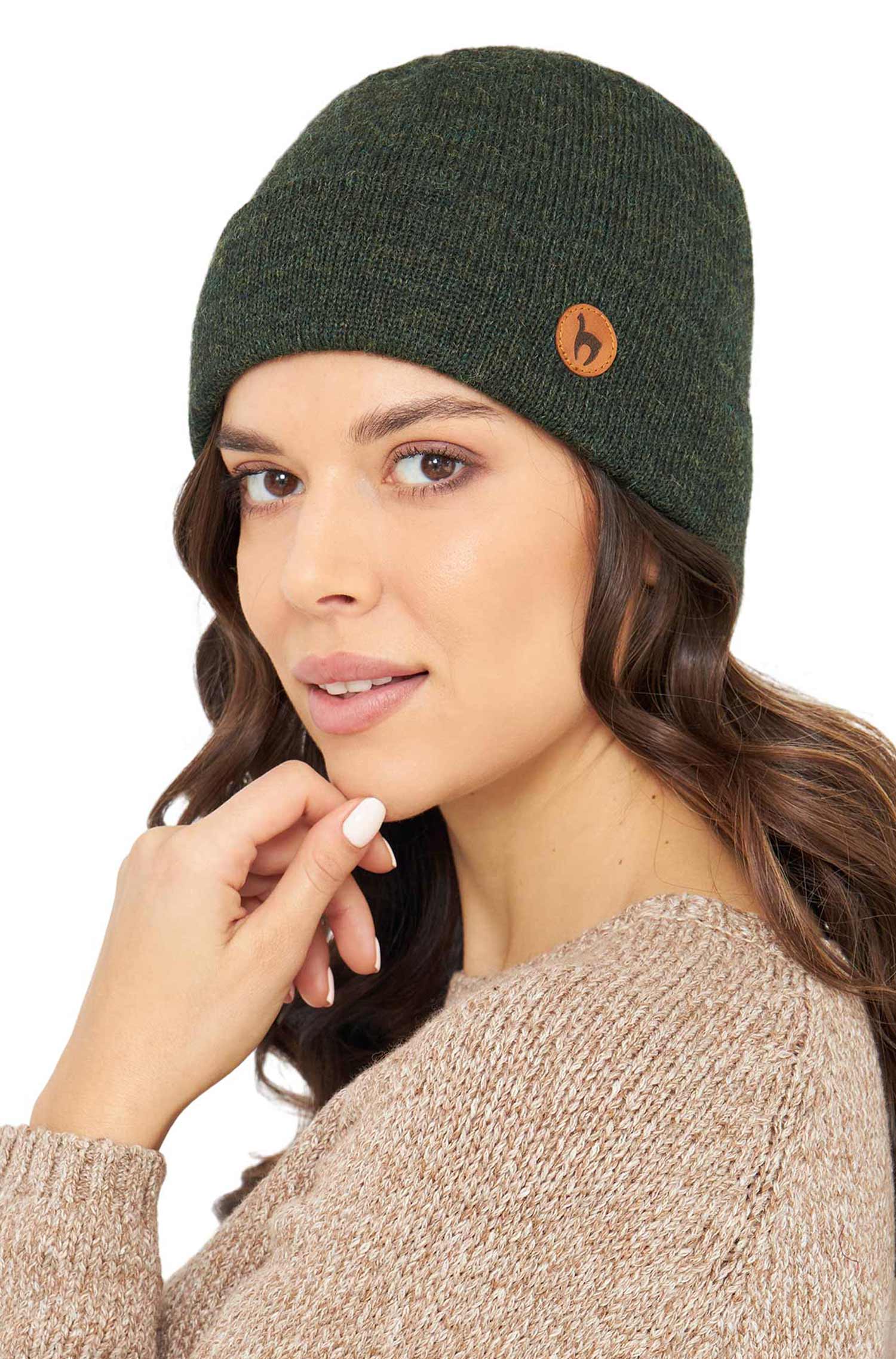 Alpaka Mütze BARK aus 100% Baby Alpaka