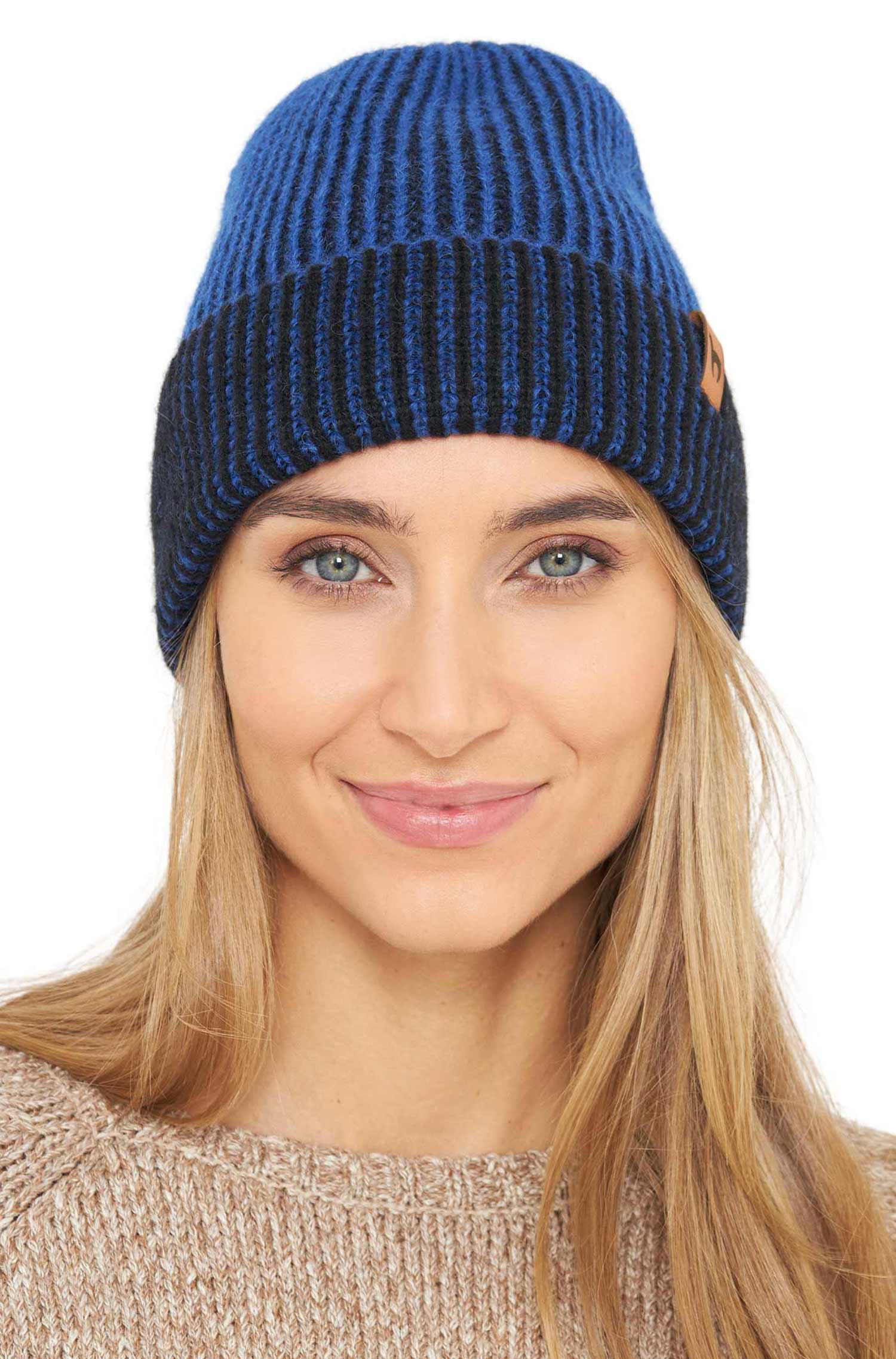 Alpaka Mütze MARINO aus 56% Baby Alpaca & 39% Baumwolle
