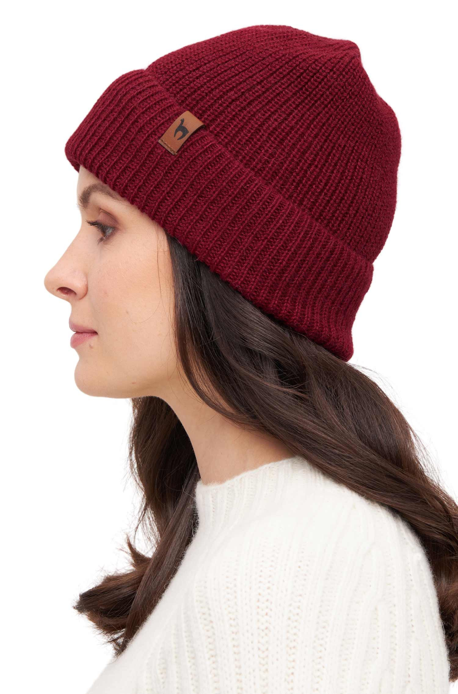 Alpaka Mütze RIPP aus 100% Baby Alpaka