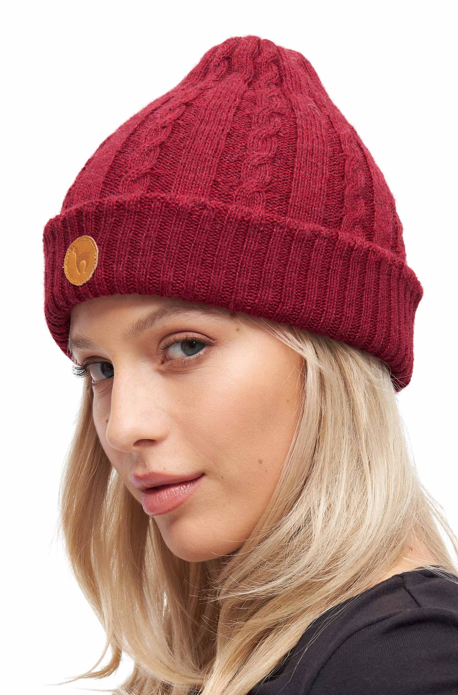 Alpaka Mütze SUAVE aus 100% Baby Alpaka