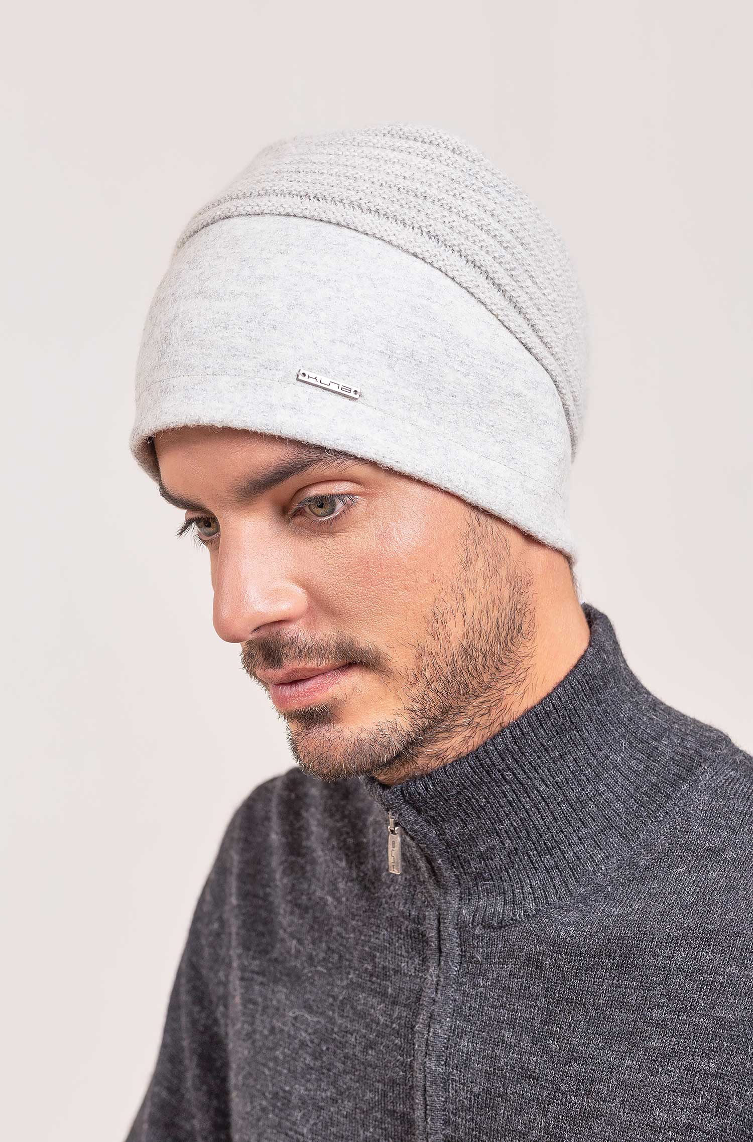 Alpaka Mütze VOLODIA aus Alpaka und Wolle