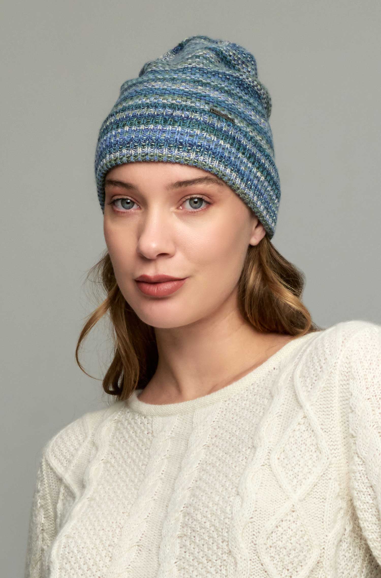 Alpaka Mütze YUDITH aus 100% Baby Alpaka