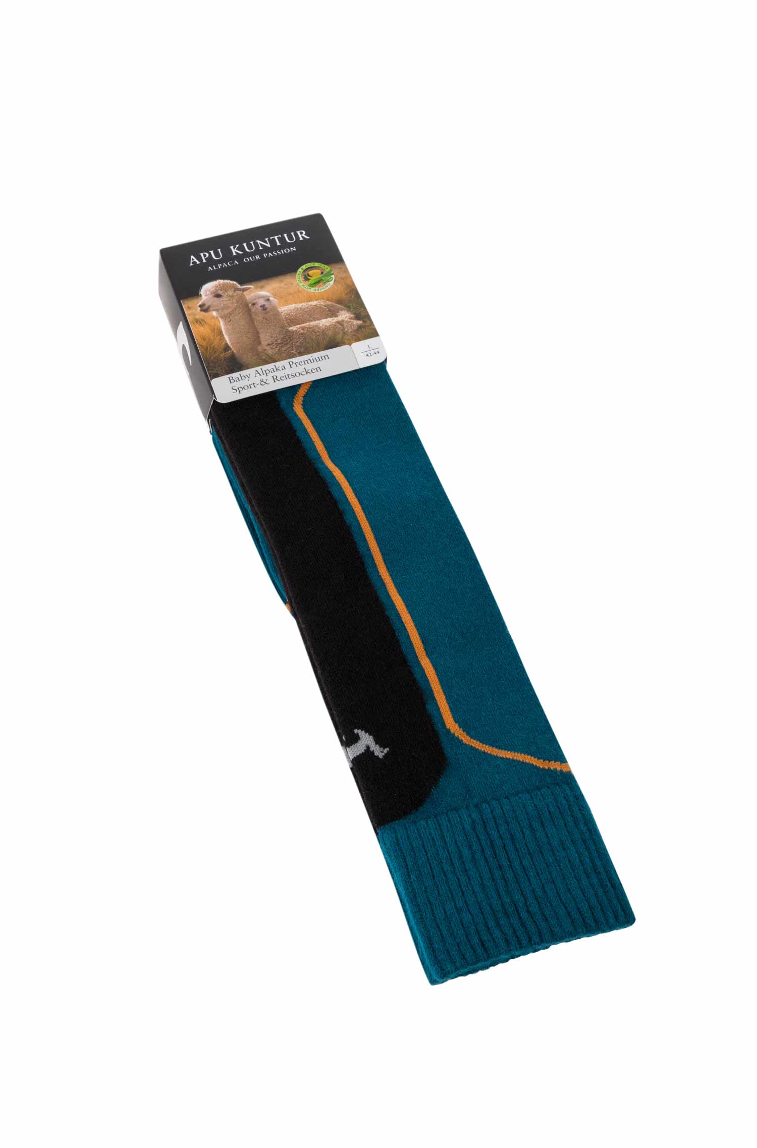 Alpaka Premium SKI- & SPORTSOCKEN aus Alpaka-Baumwoll-Mix