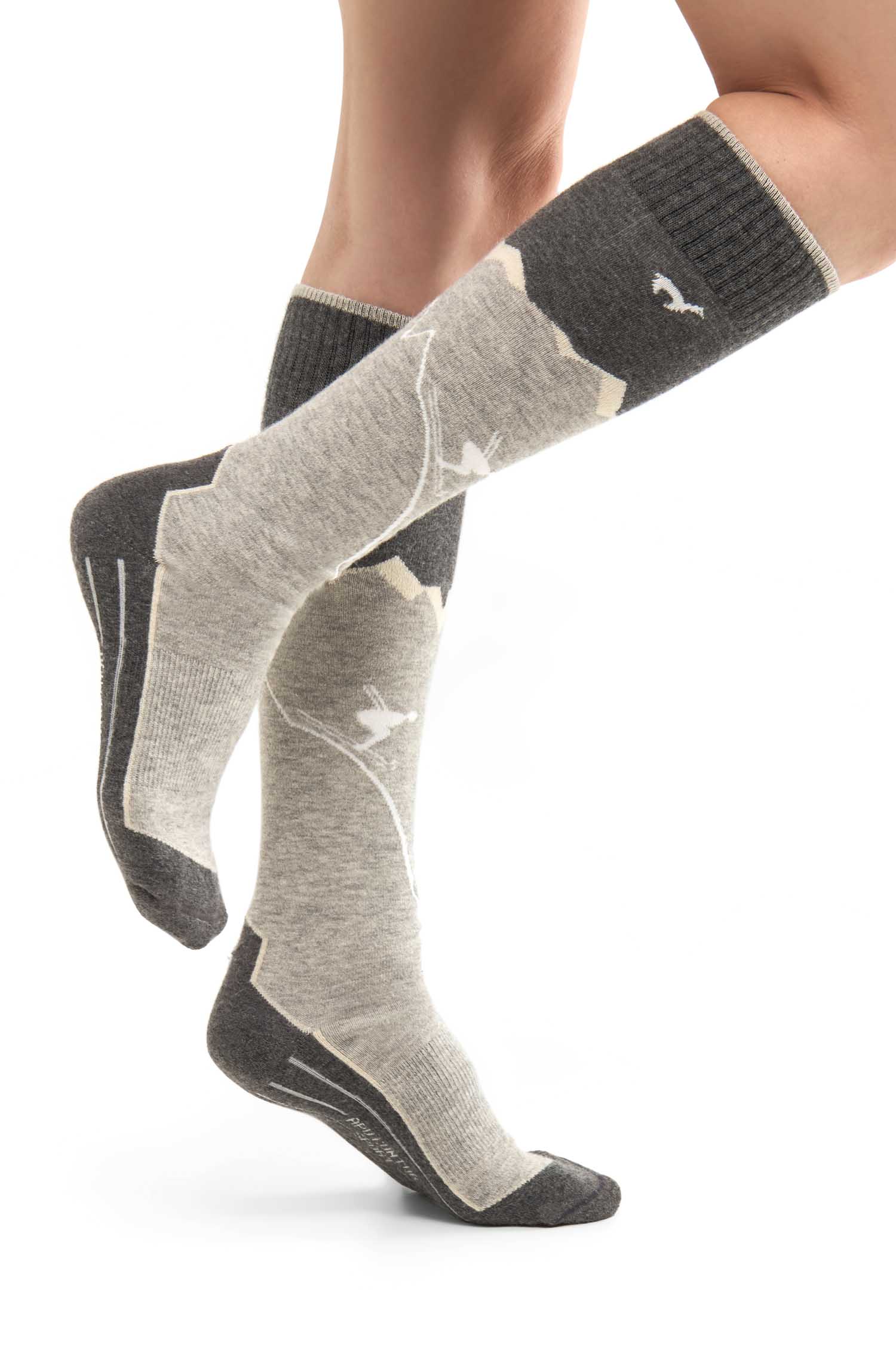 Alpaka Premium SKI- & SPORTSOCKEN aus Baby-Alpaka-Pima-Mix