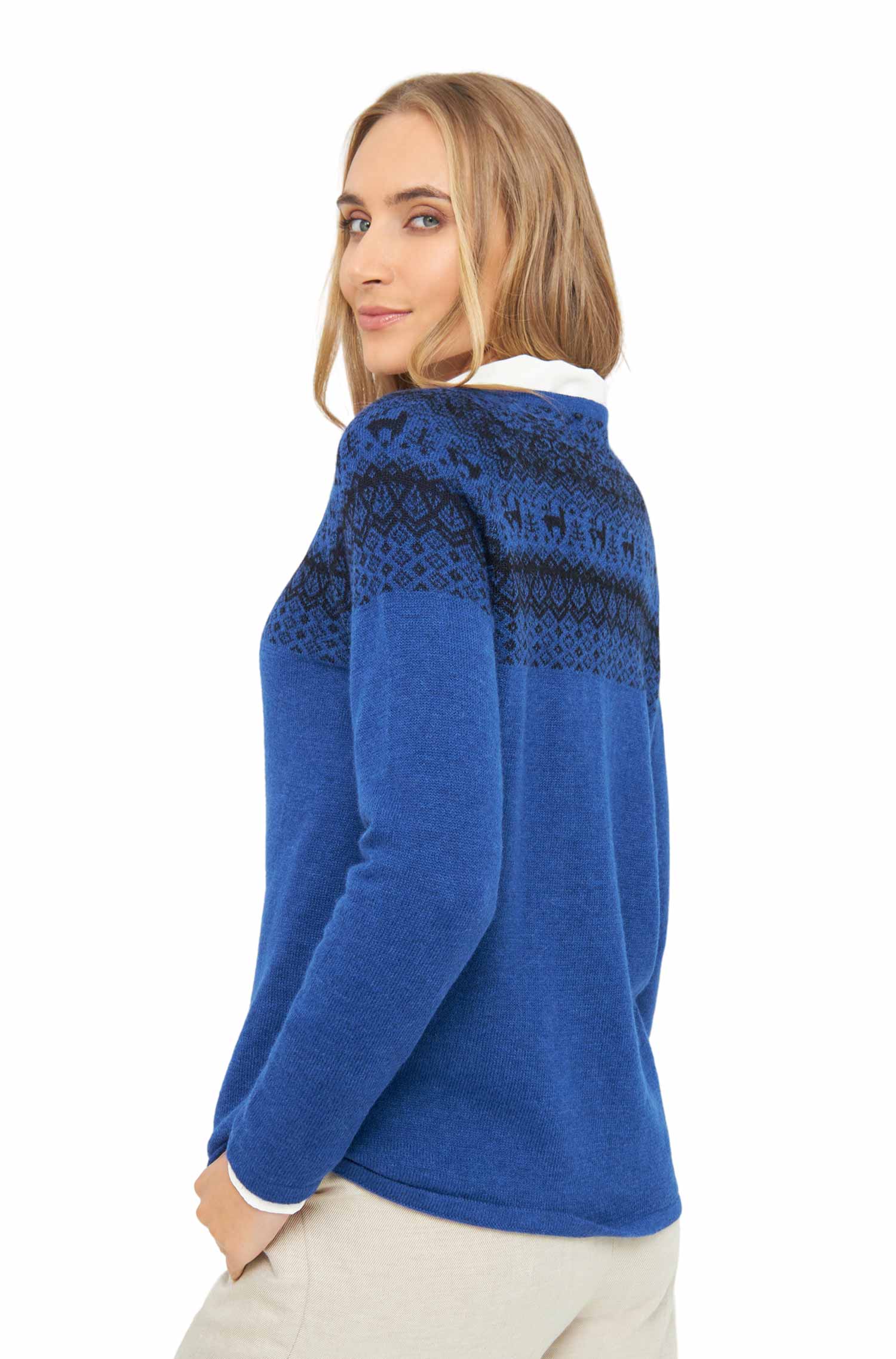 Alpaka Pullover ANDEN aus 100% Baby Alpaka