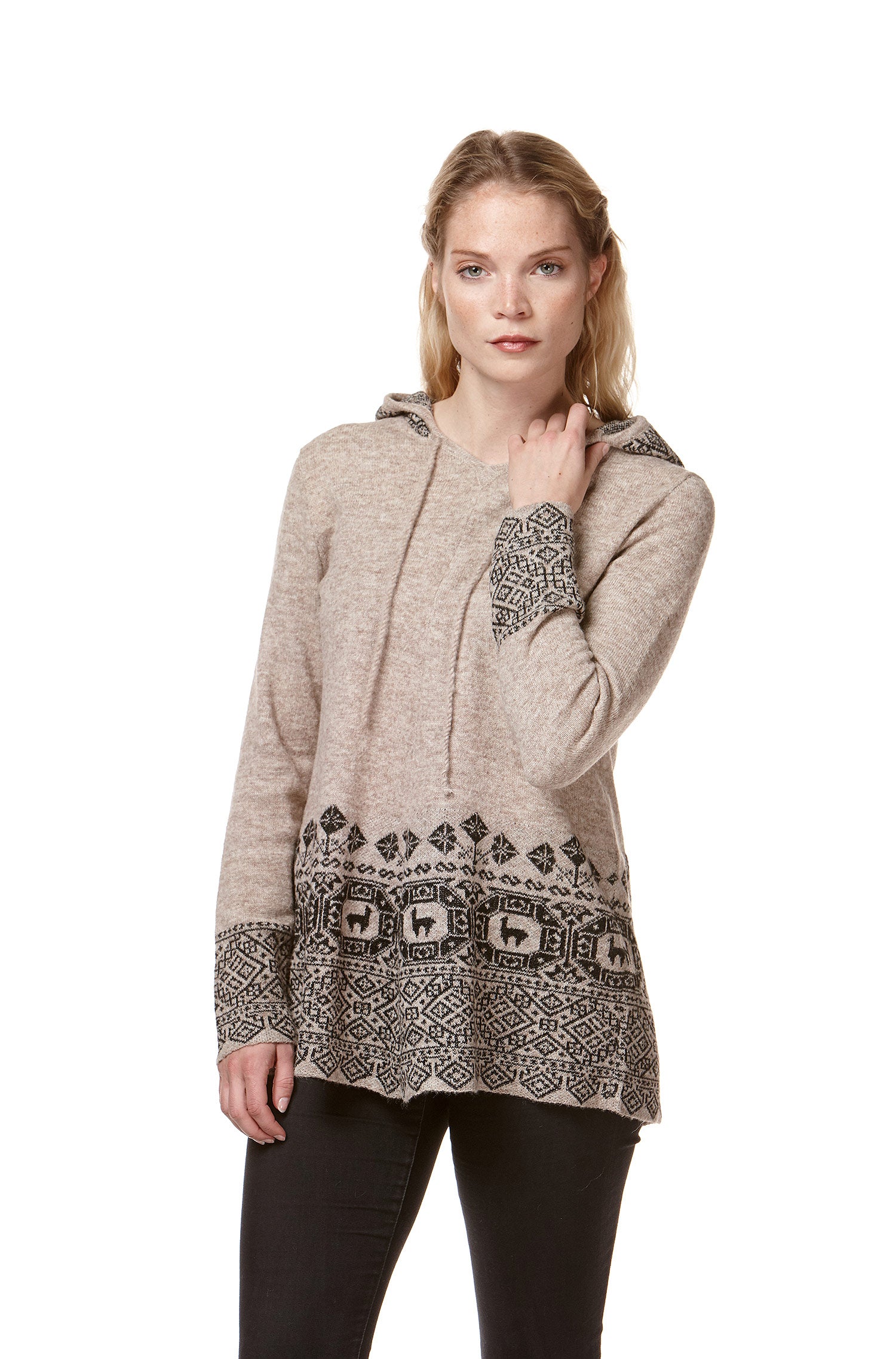 Alpaka Pullover DIVINO aus 100% Baby Alpaka
