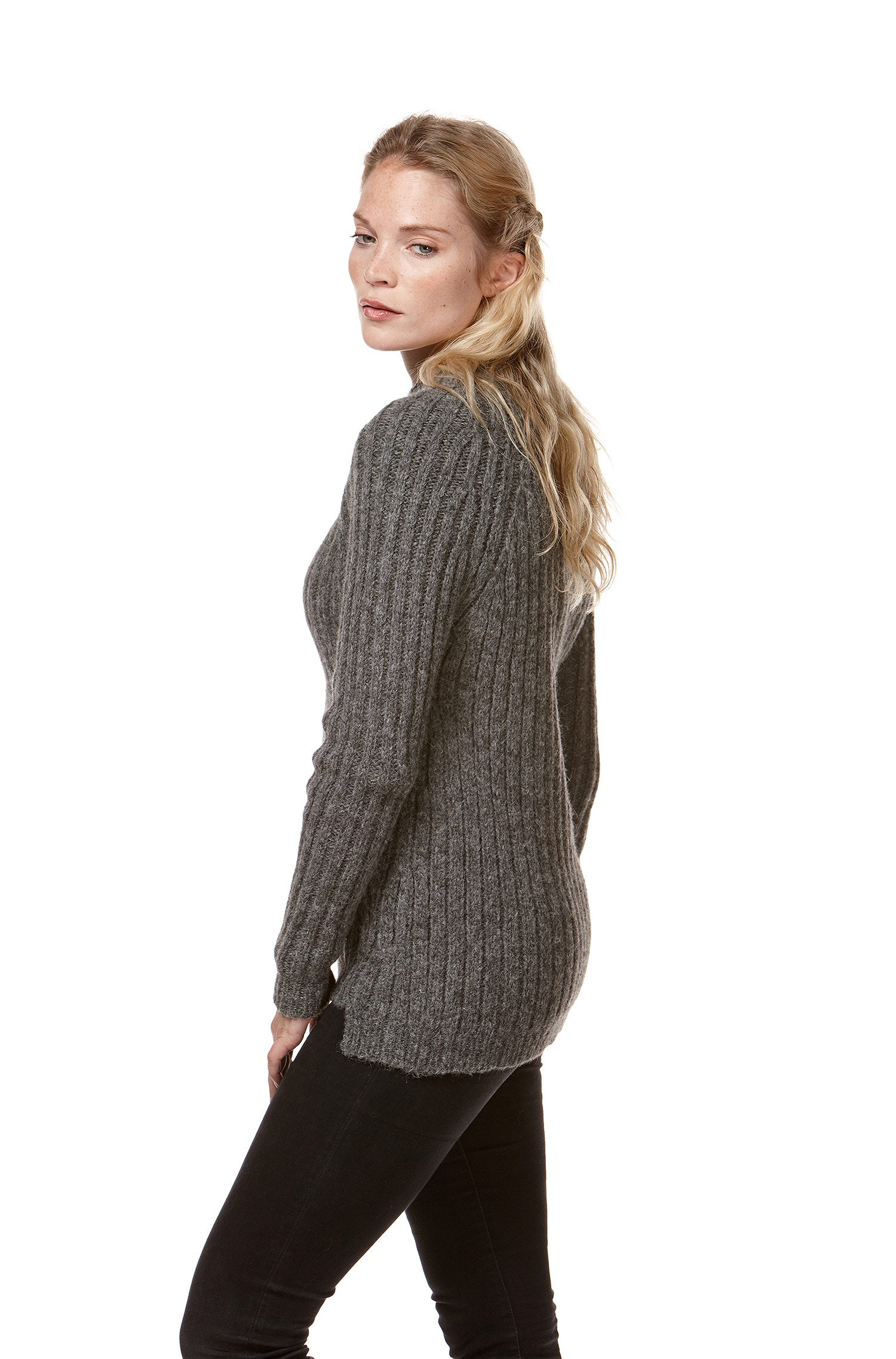 Alpaka Pullover DOLCE mit Baby Alpaka und Wolle