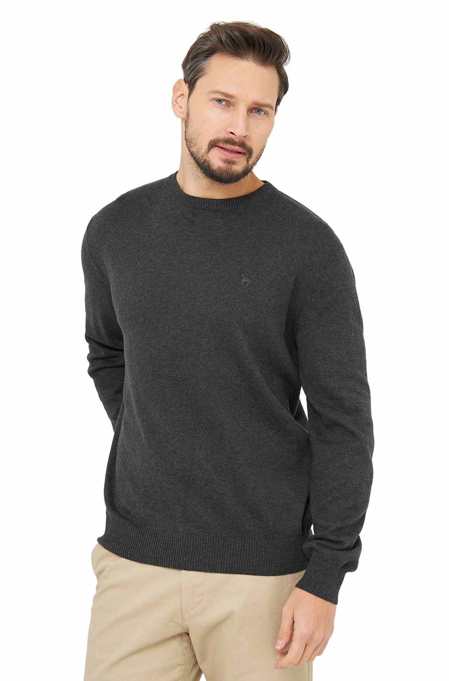 Herren Pullover aus Alpaka-Baumwolle weich und warm