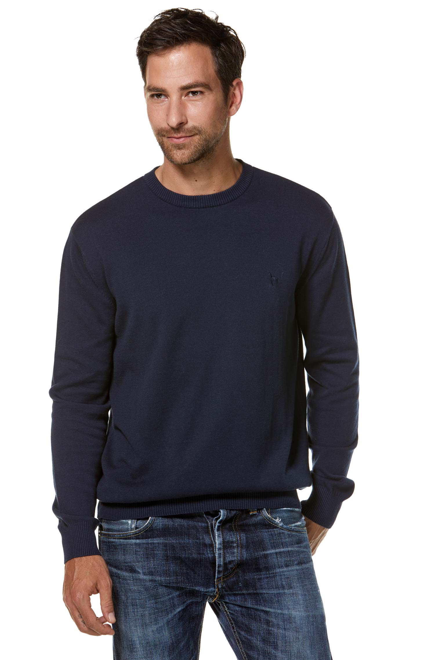 Herren Pullover aus Alpaka-Baumwolle weich und warm
