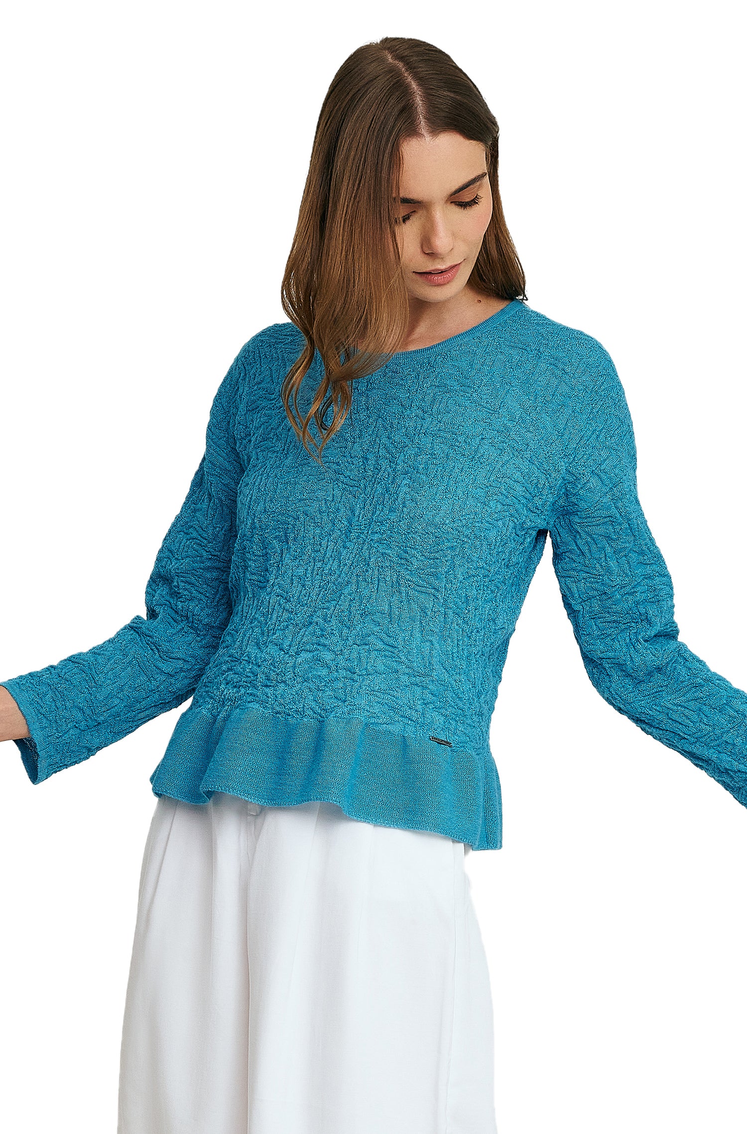Pull en alpaga WAKEUP en baby alpaga & soie