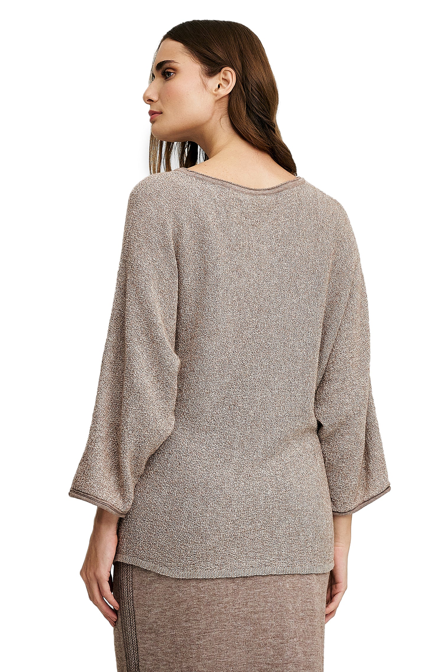 Alpaka Pullover WEAVE aus Baby Alpaka Eco & Bio-Baumwolle