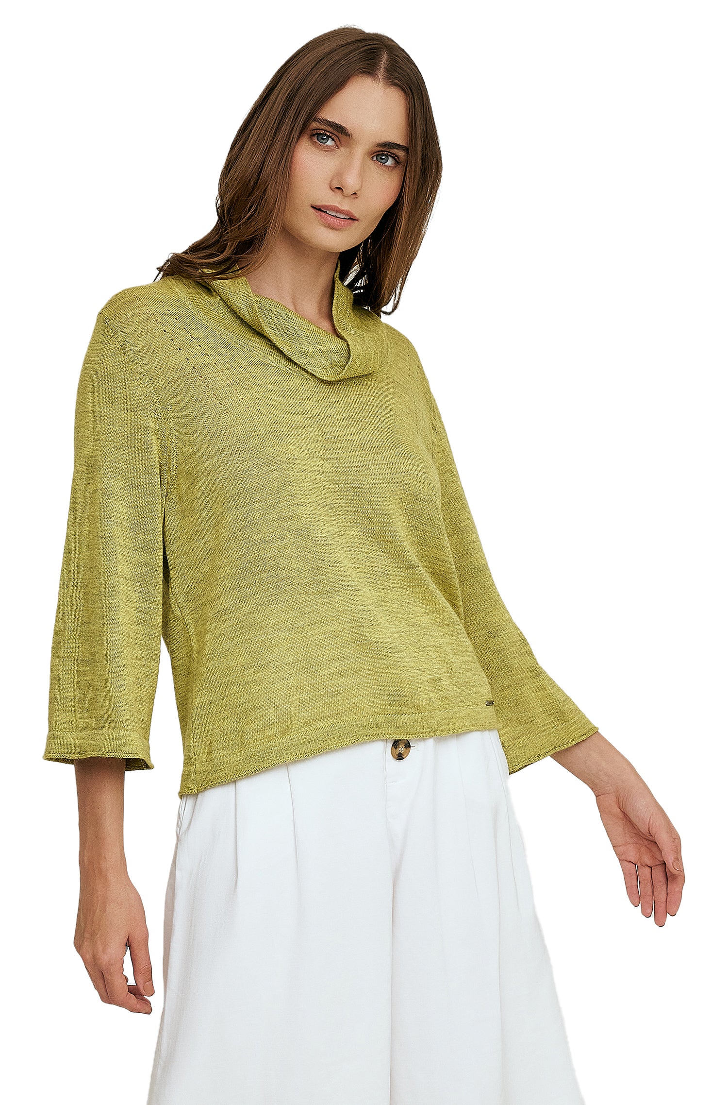 Alpaca sweater WHEN made of baby alpaca & silk