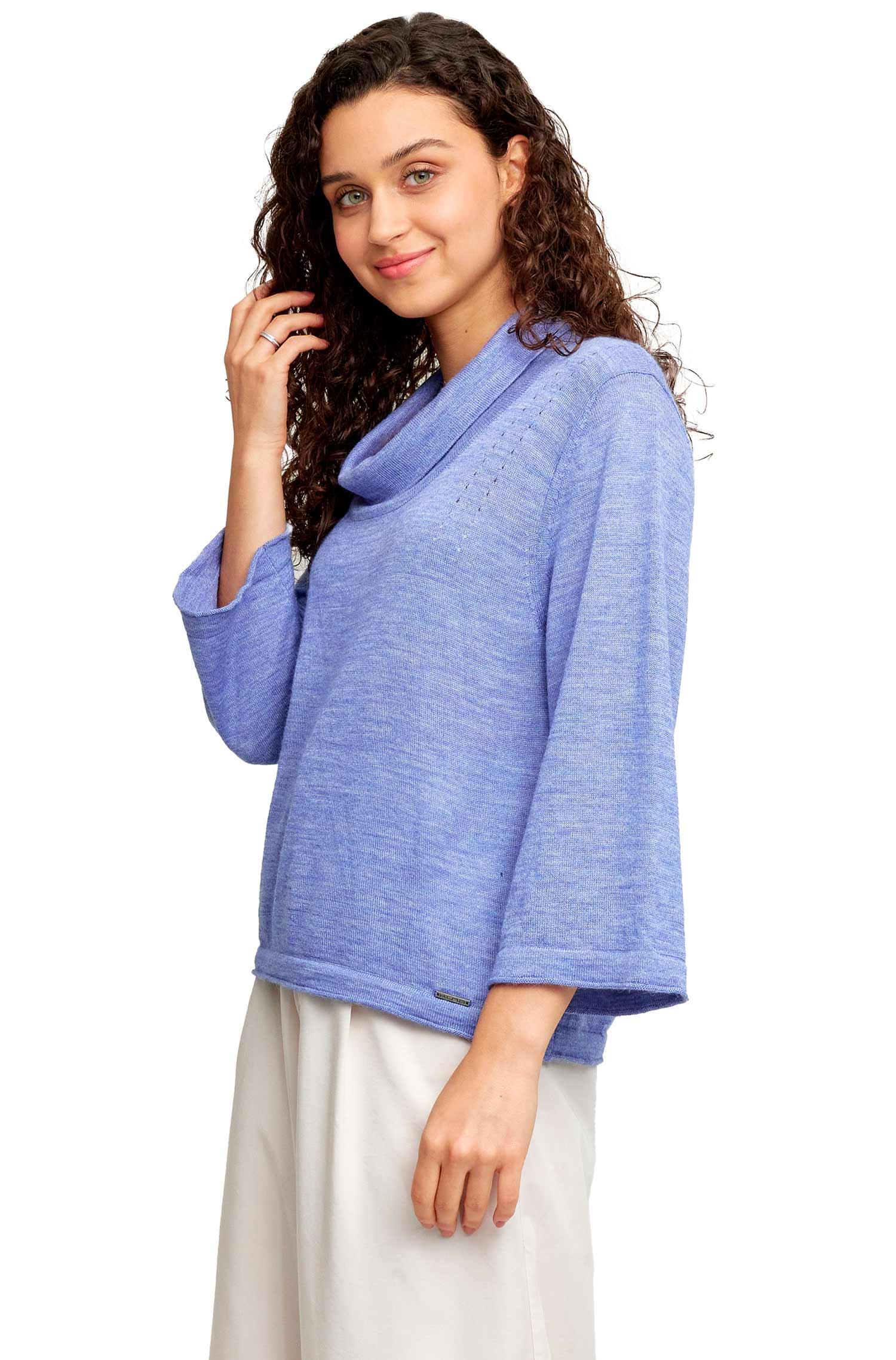 Alpaca sweater WHEN made of baby alpaca & silk
