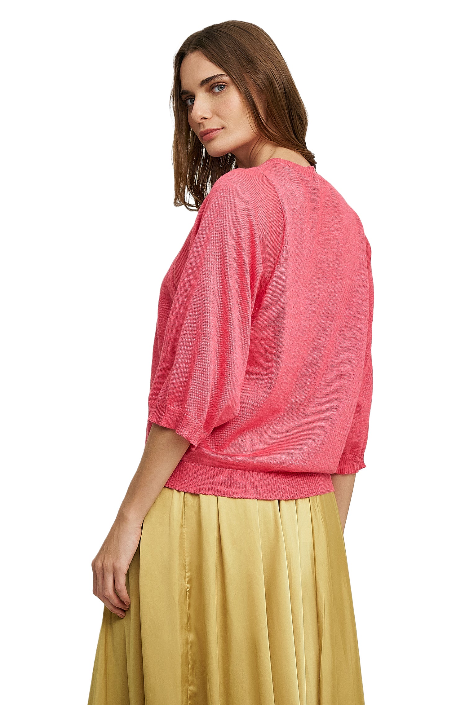 Alpaca sweater WHINEY made of baby alpaca & silk