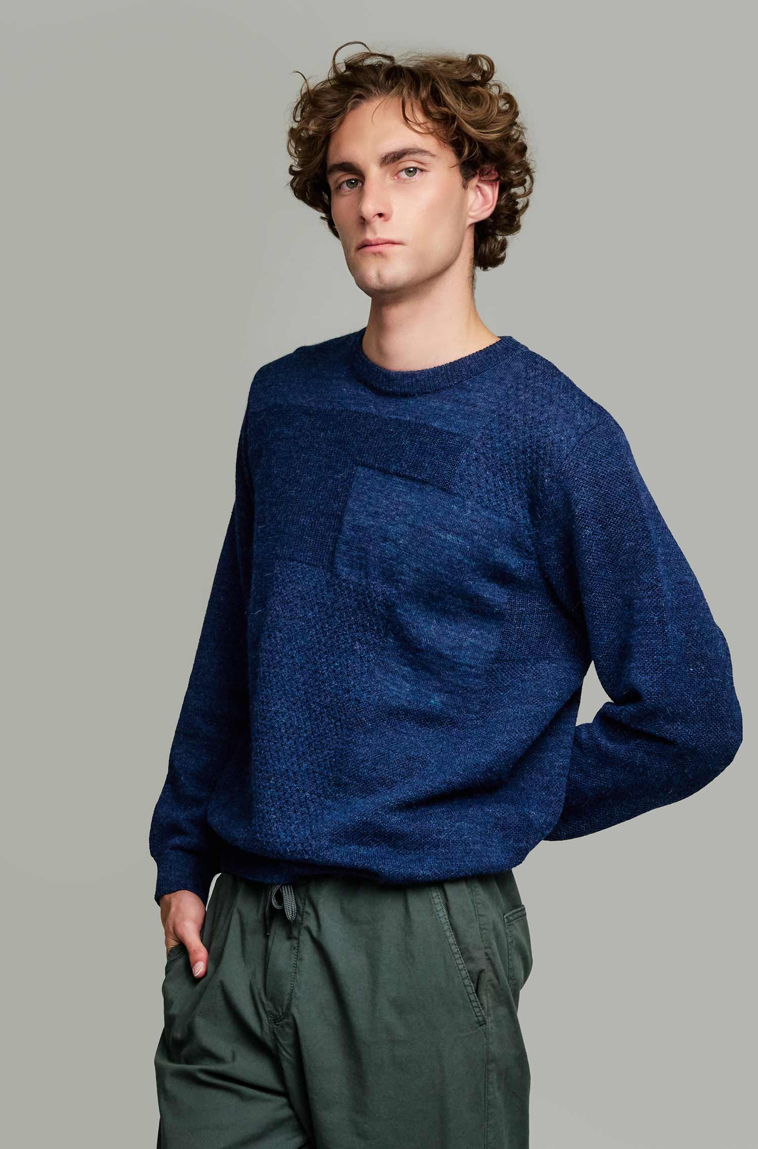 Alpaca sweater YACK made of 100% baby alpaca