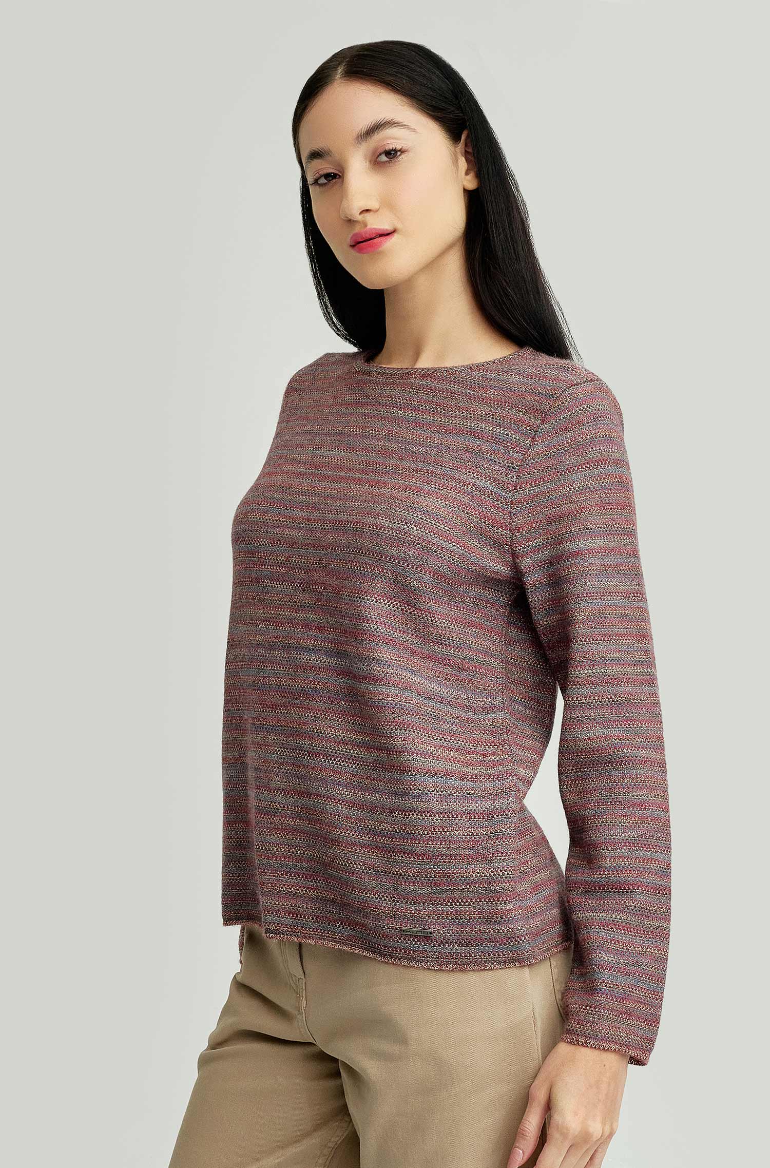 Alpaca sweater YUDITH made from 100% baby alpaca