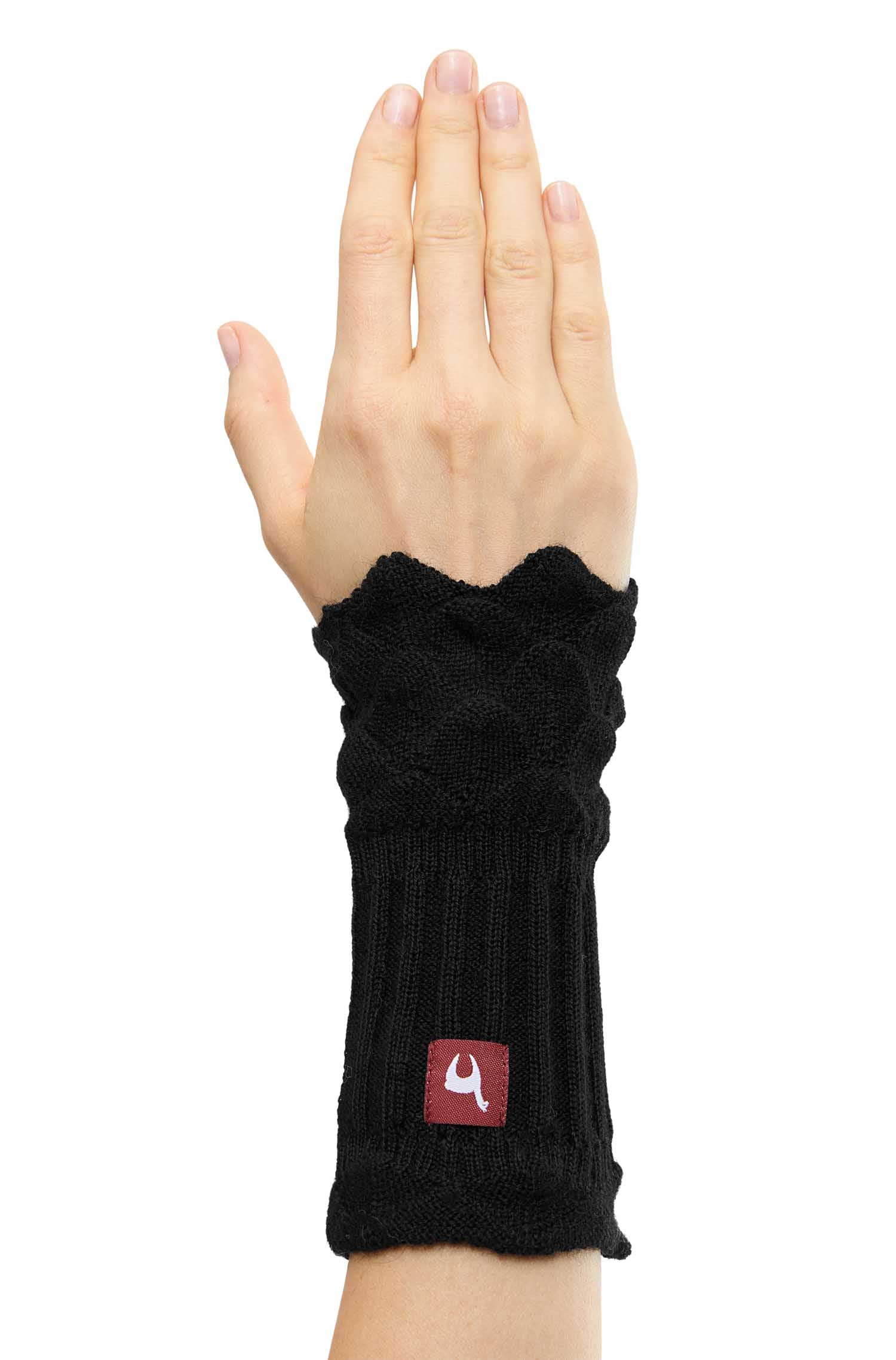 Alpaka Pulswärmer BERNICE aus 100% Baby Alpaka