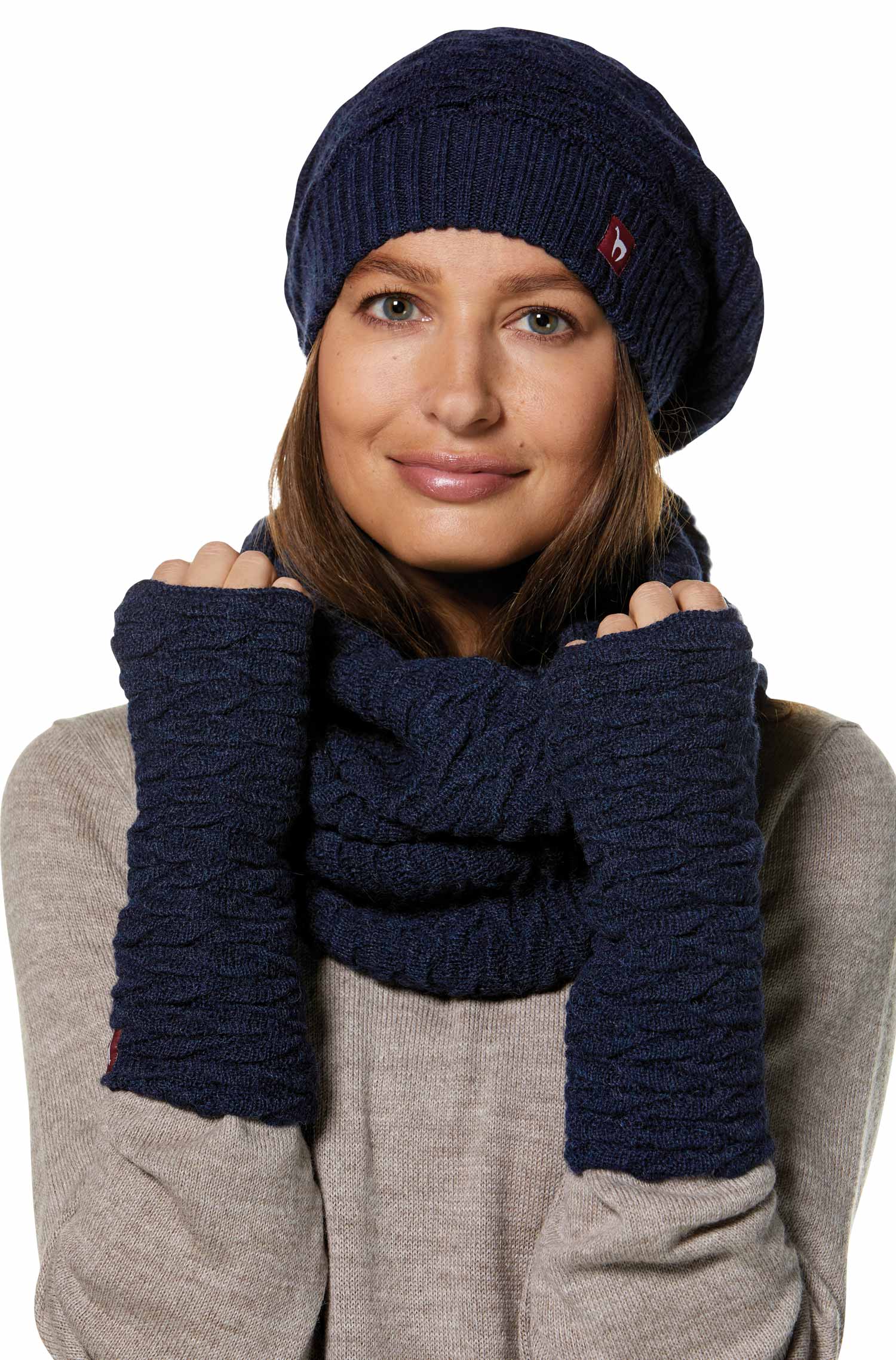 Alpaka Pulswärmer BIESEN aus 100% Baby Alpaka