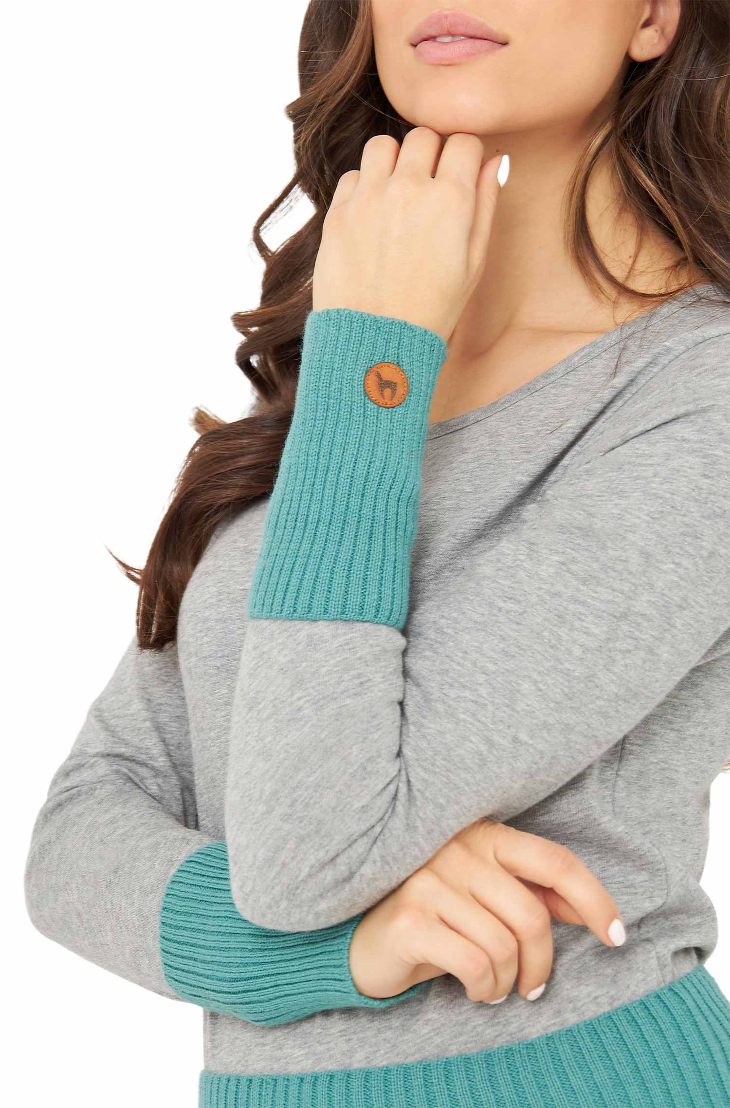 Alpaka Pulswärmer RIPP aus 100% Baby Alpaka