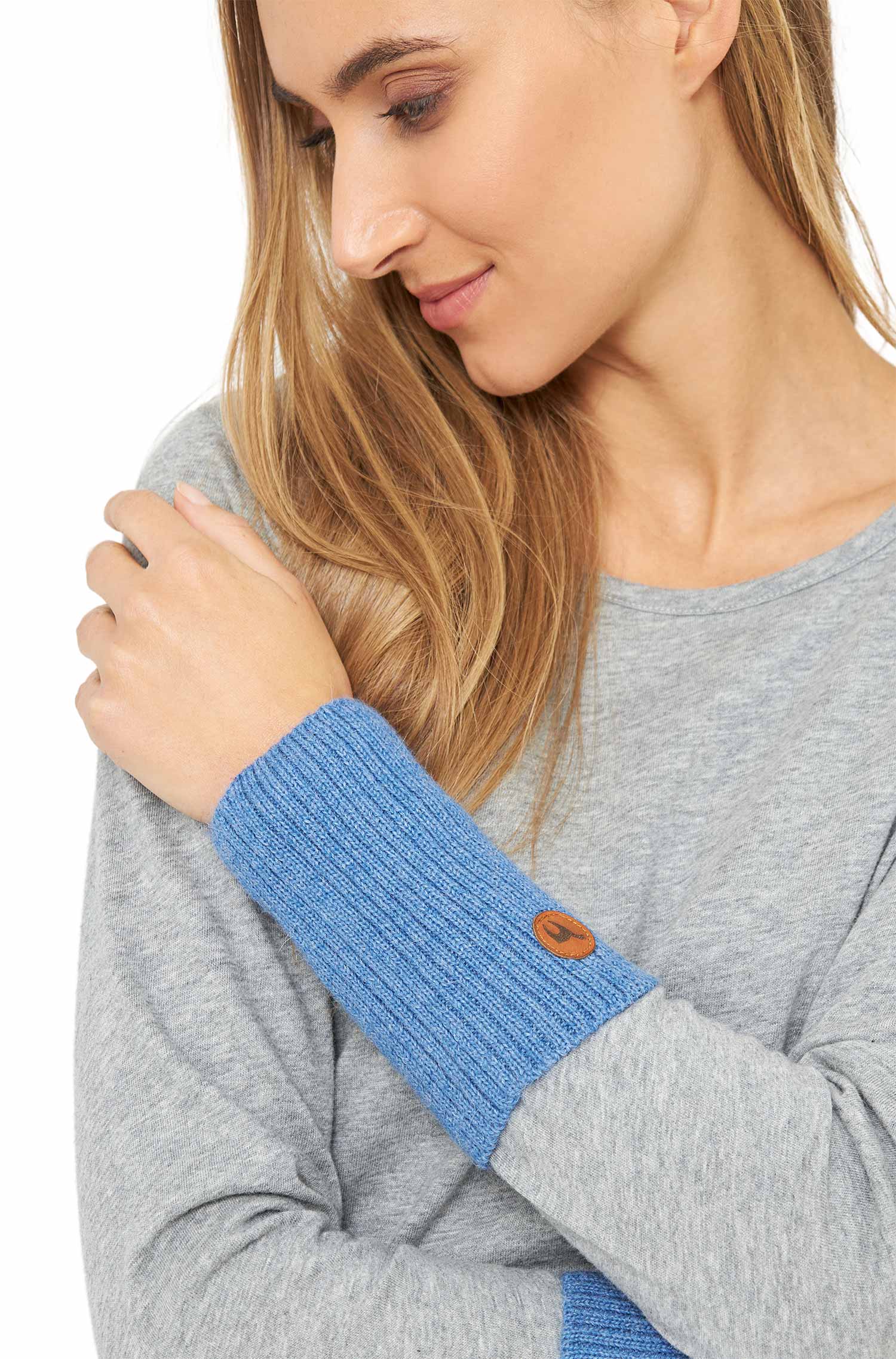 Alpaka Pulswärmer RIPP aus 100% Baby Alpaka