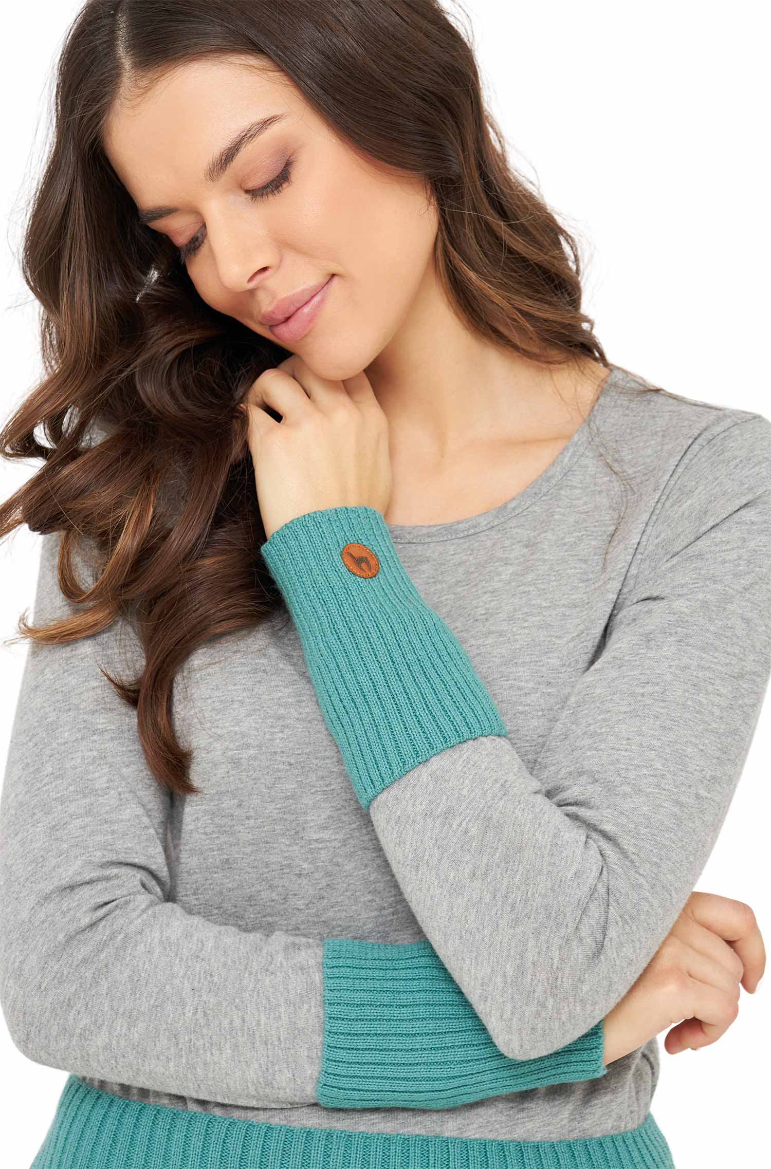 Alpaka Pulswärmer RIPP aus 100% Baby Alpaka