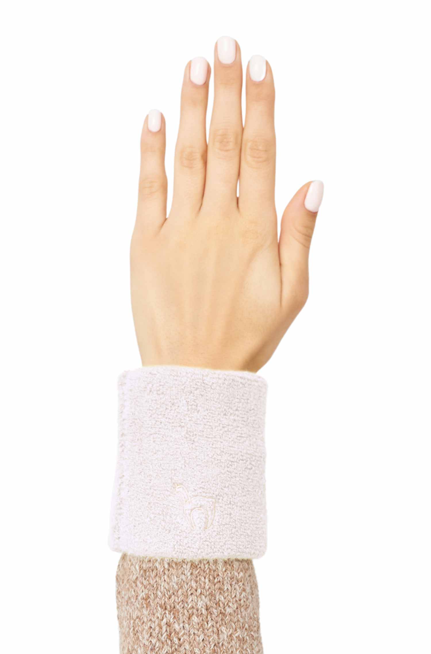 Alpaka Pulswärmer STRETCH mit Baby Alpaka