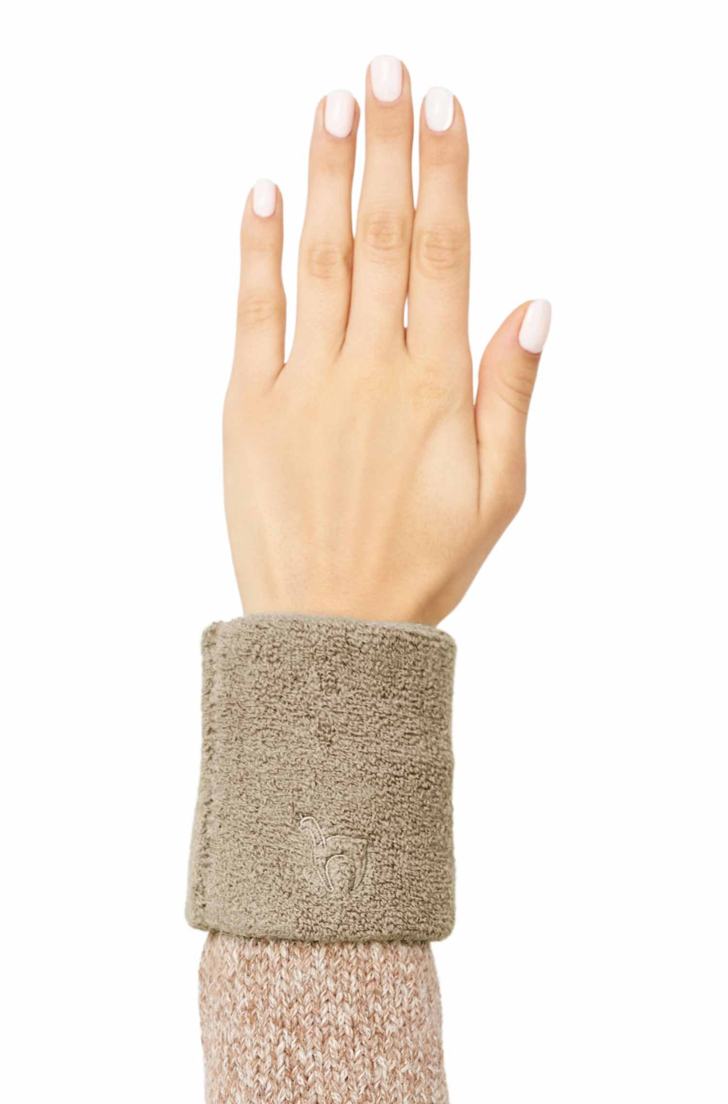 Alpaka Pulswärmer STRETCH mit Baby Alpaka