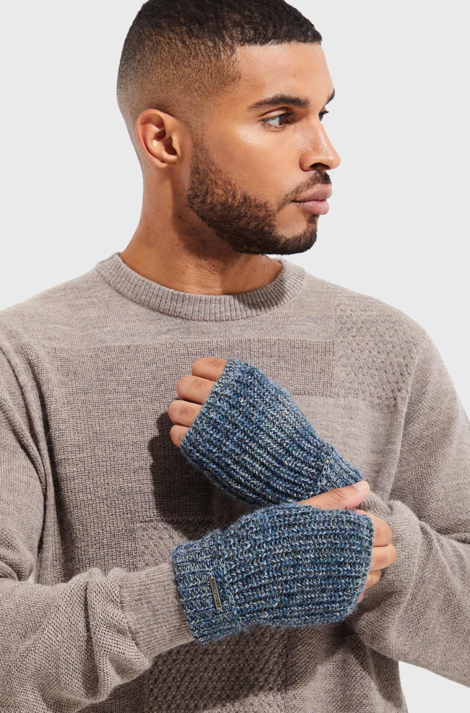 Alpaka Pulswärmer UBICATE aus 100% Baby Alpaka