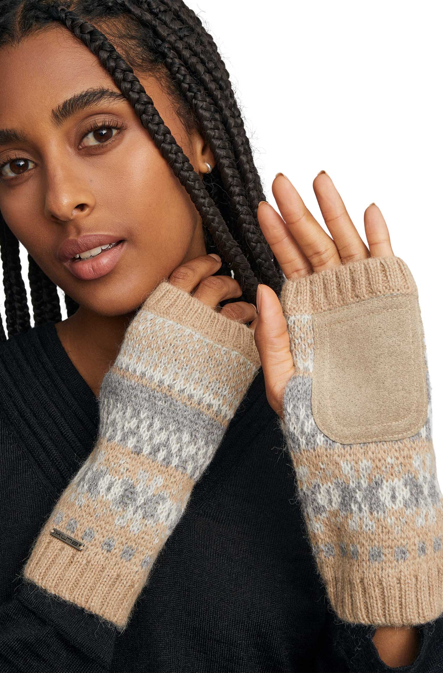 Alpaka Pulswärmer WHIP aus 100% Baby Alpaka