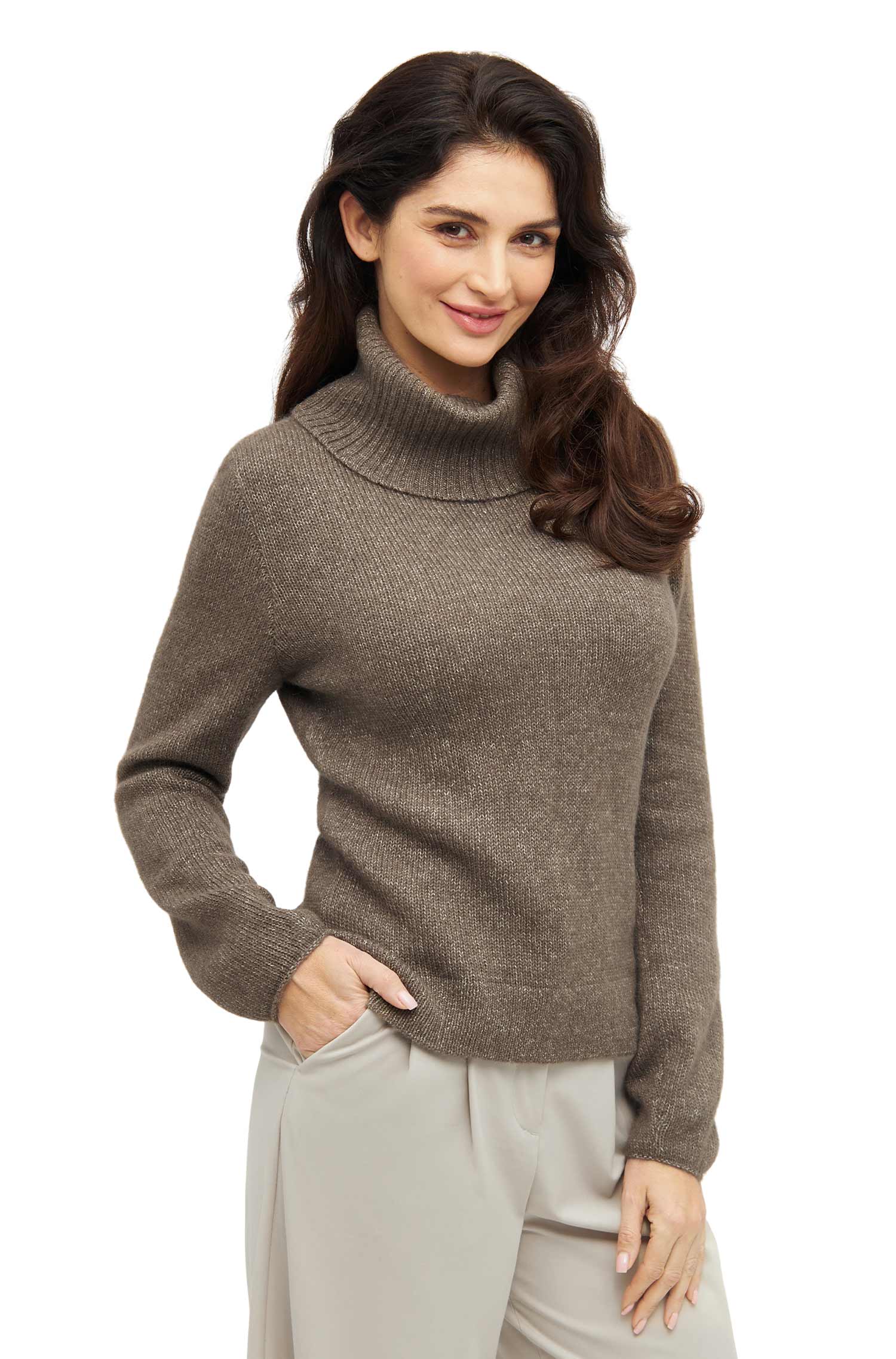 Alpaka Rollkragenpullover PACA
