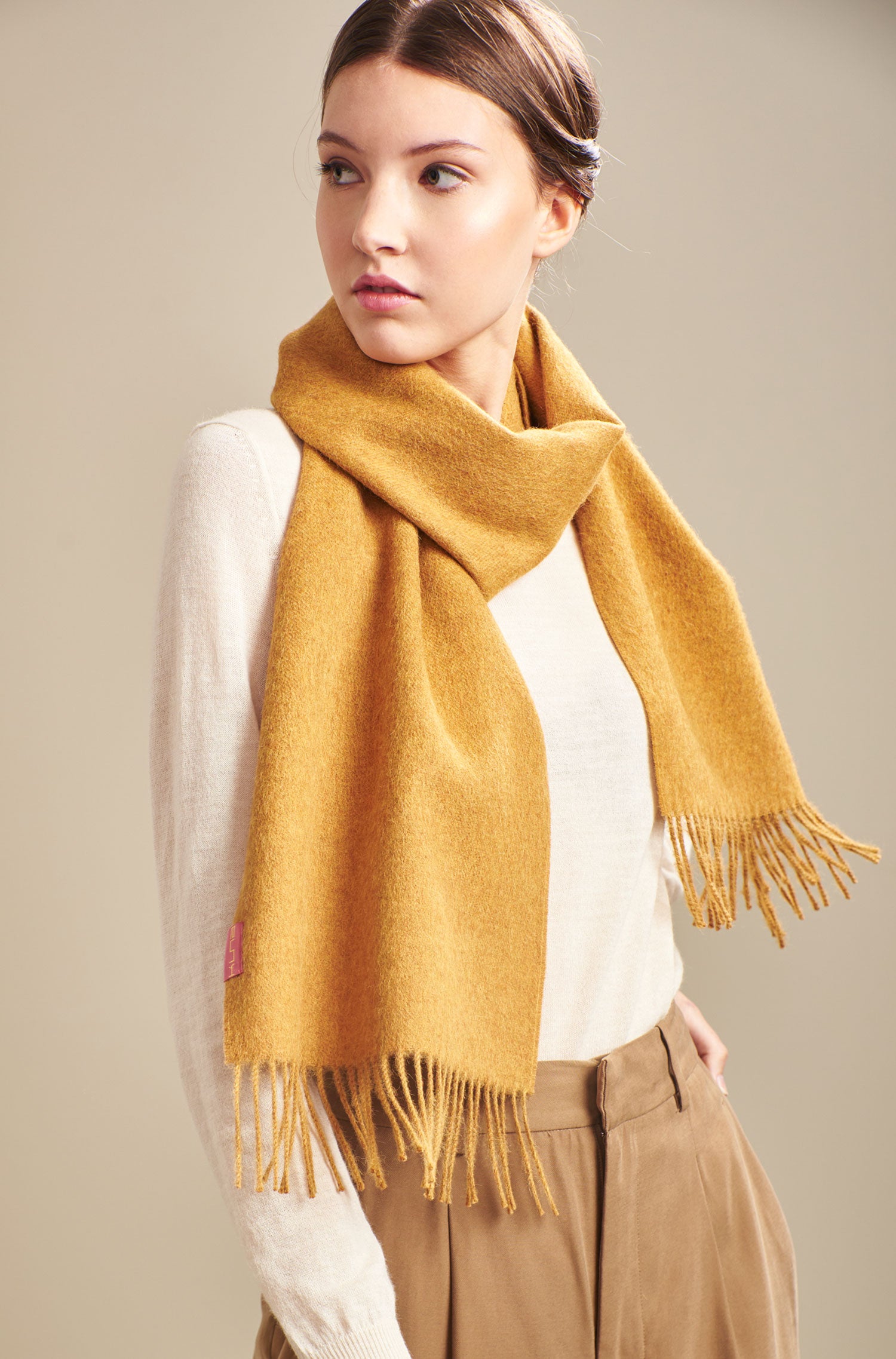 Alpaka Schal ADRIAN aus 100% Baby Alpaka