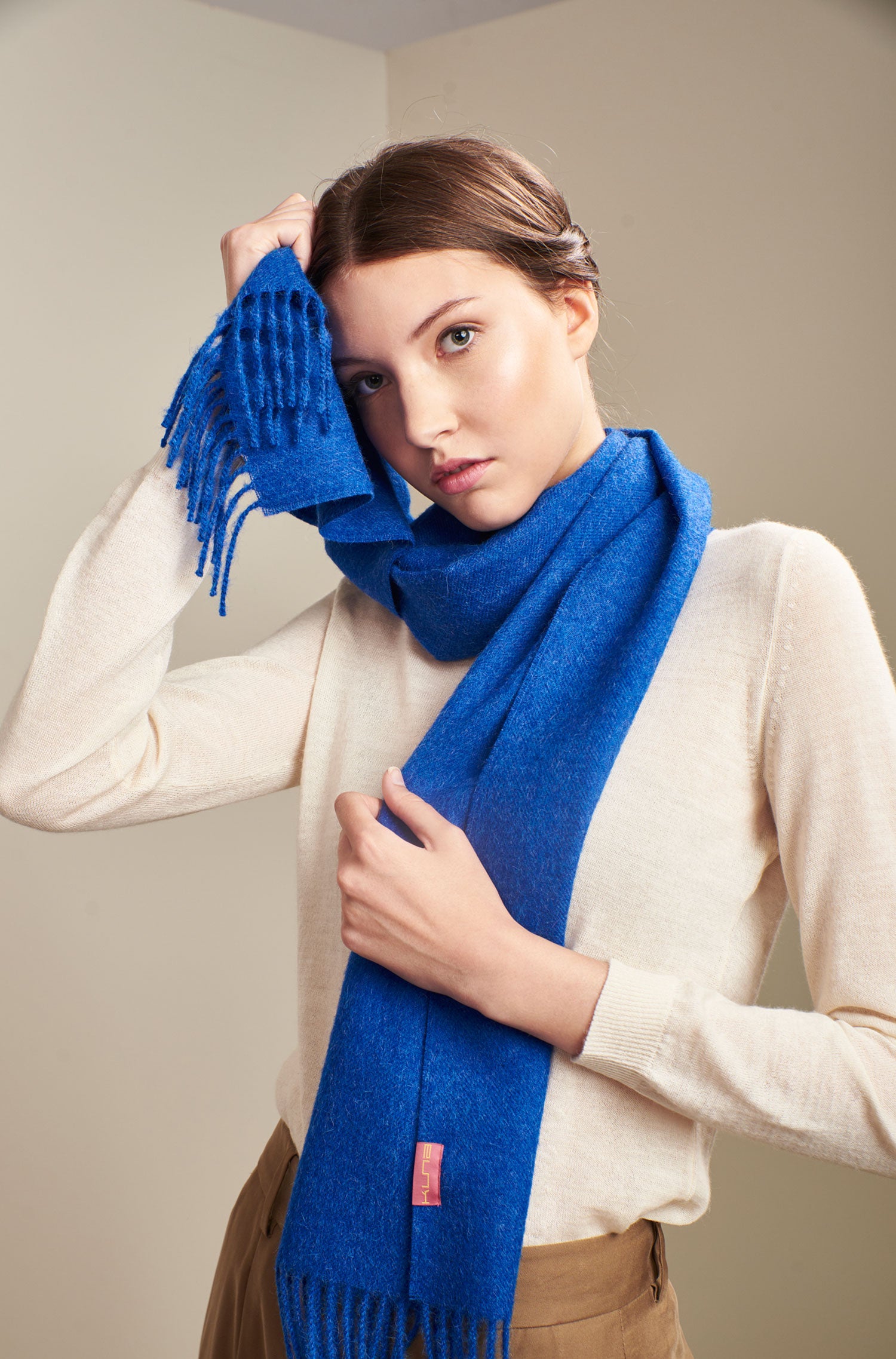 Alpaka Schal ADRIAN aus 100% Baby Alpaka