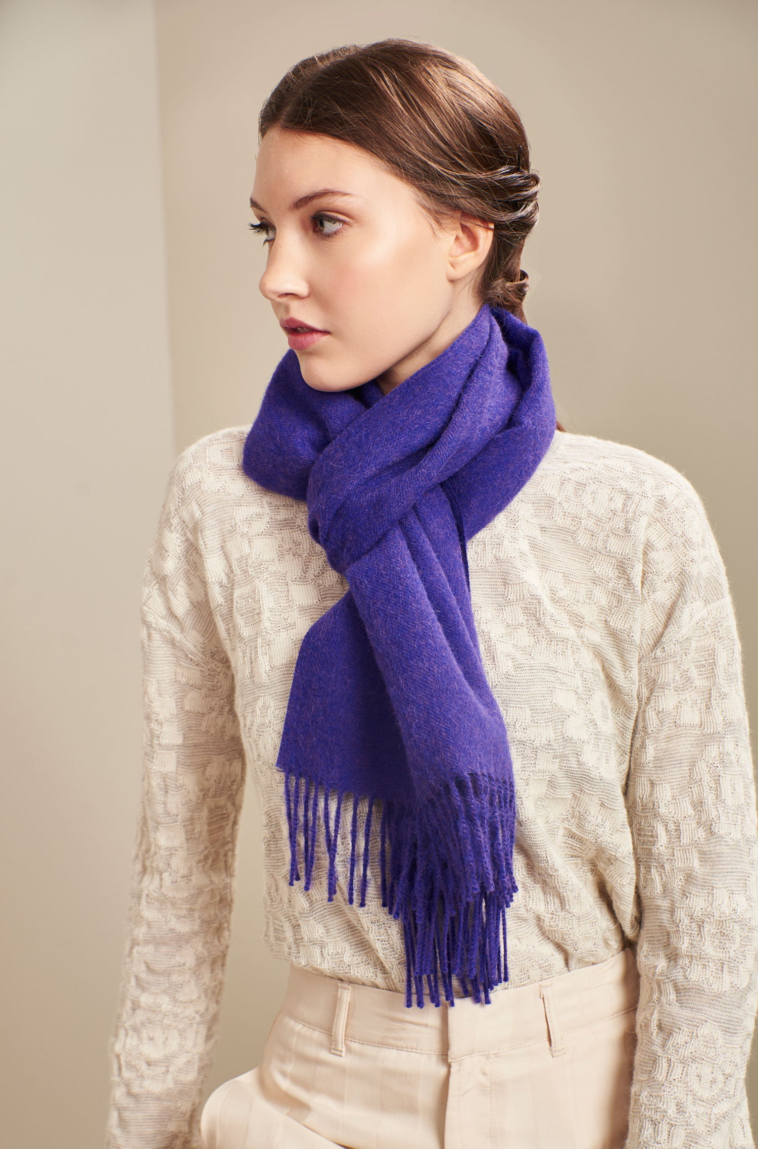 Alpaka Schal ADRIAN aus 100% Baby Alpaka