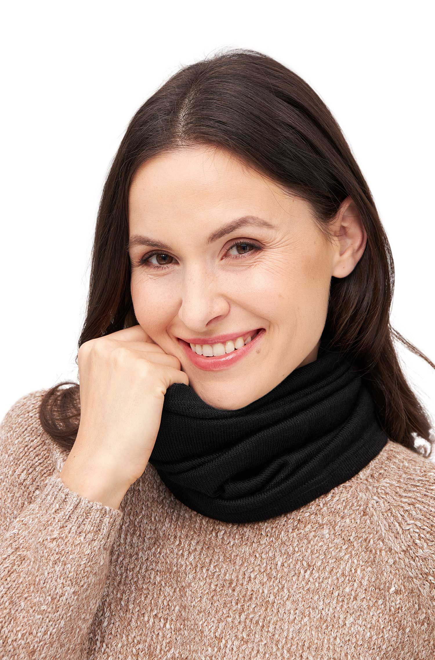 Baby Alpaka Schal für Damen und Herren - weich, warm, atmungsaktiv