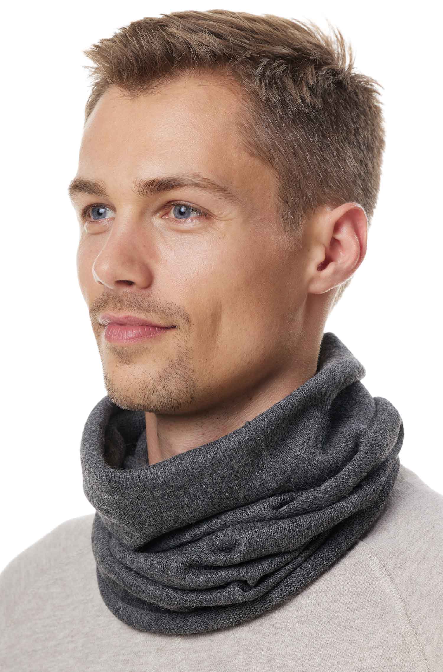 Alpaka Schal BERG-LOOP aus 100% Baby Alpaka