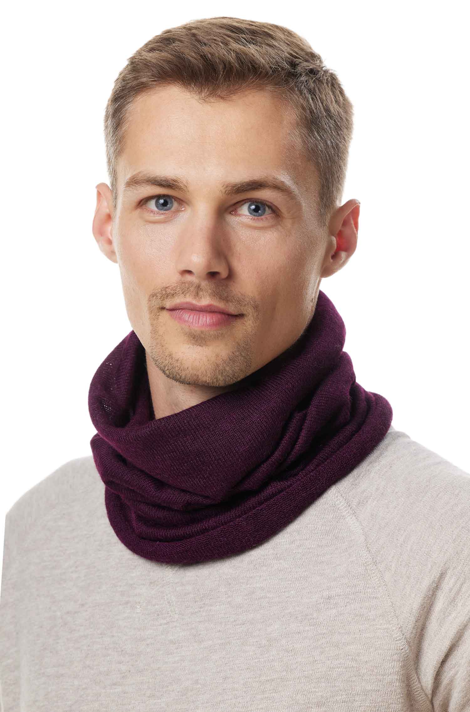 Alpaka Schal BERG-LOOP aus 100% Baby Alpaka