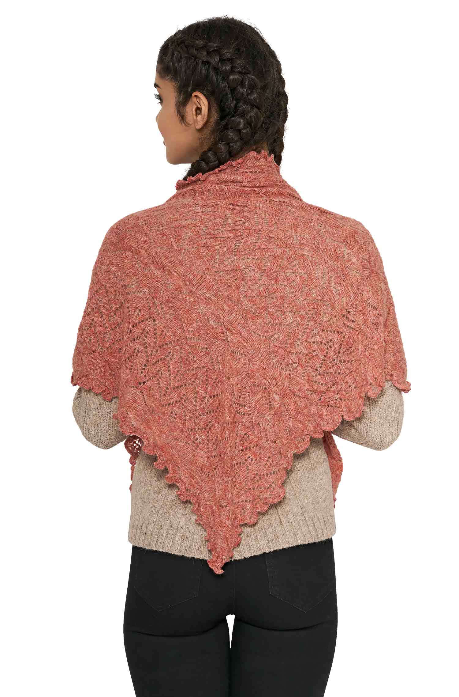 Alpaka Schal HADIA aus 55% Baby Alpaka & 26% Merino