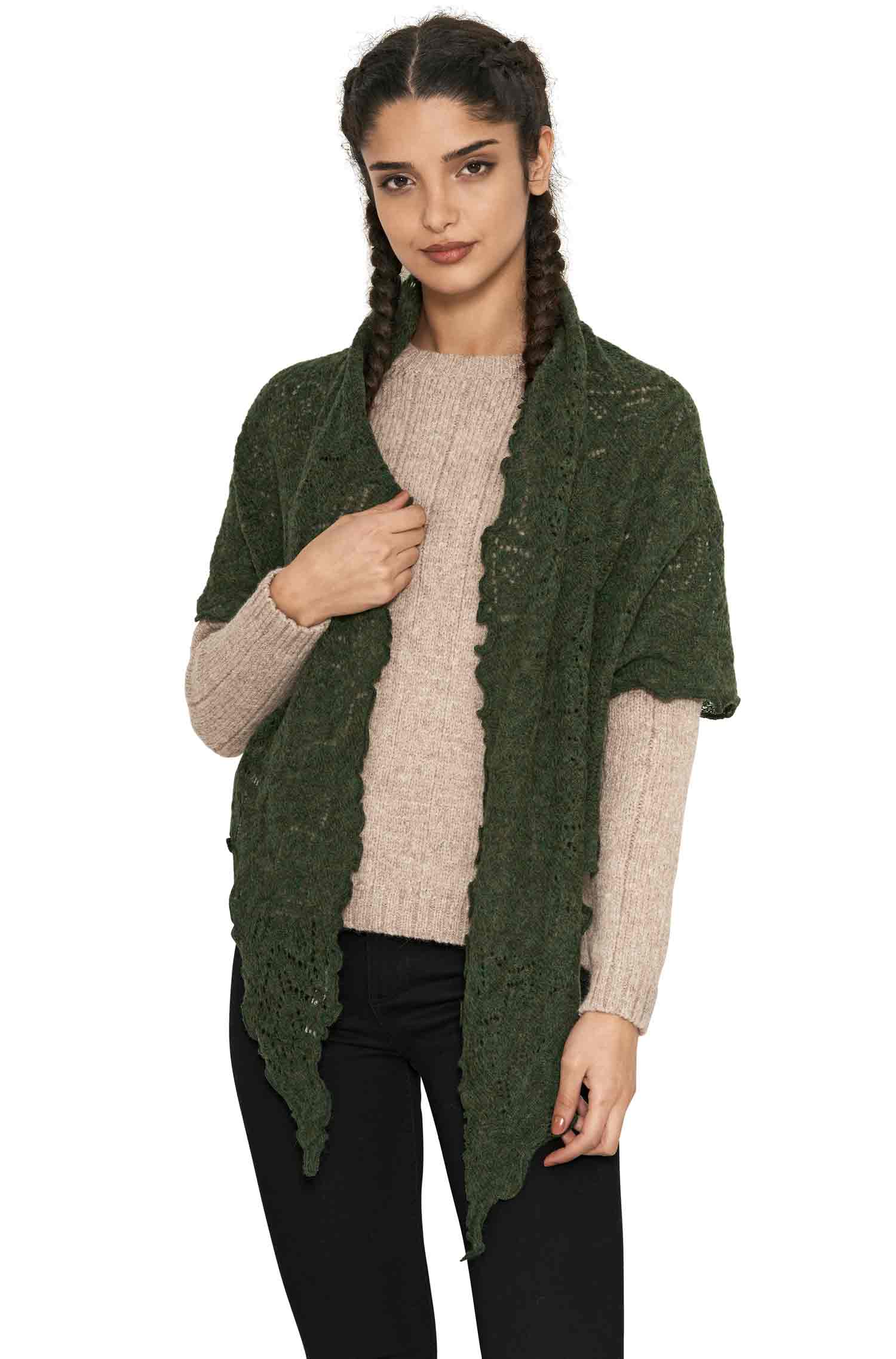 Alpaka Schal HADIA aus 55% Baby Alpaka & 26% Merino