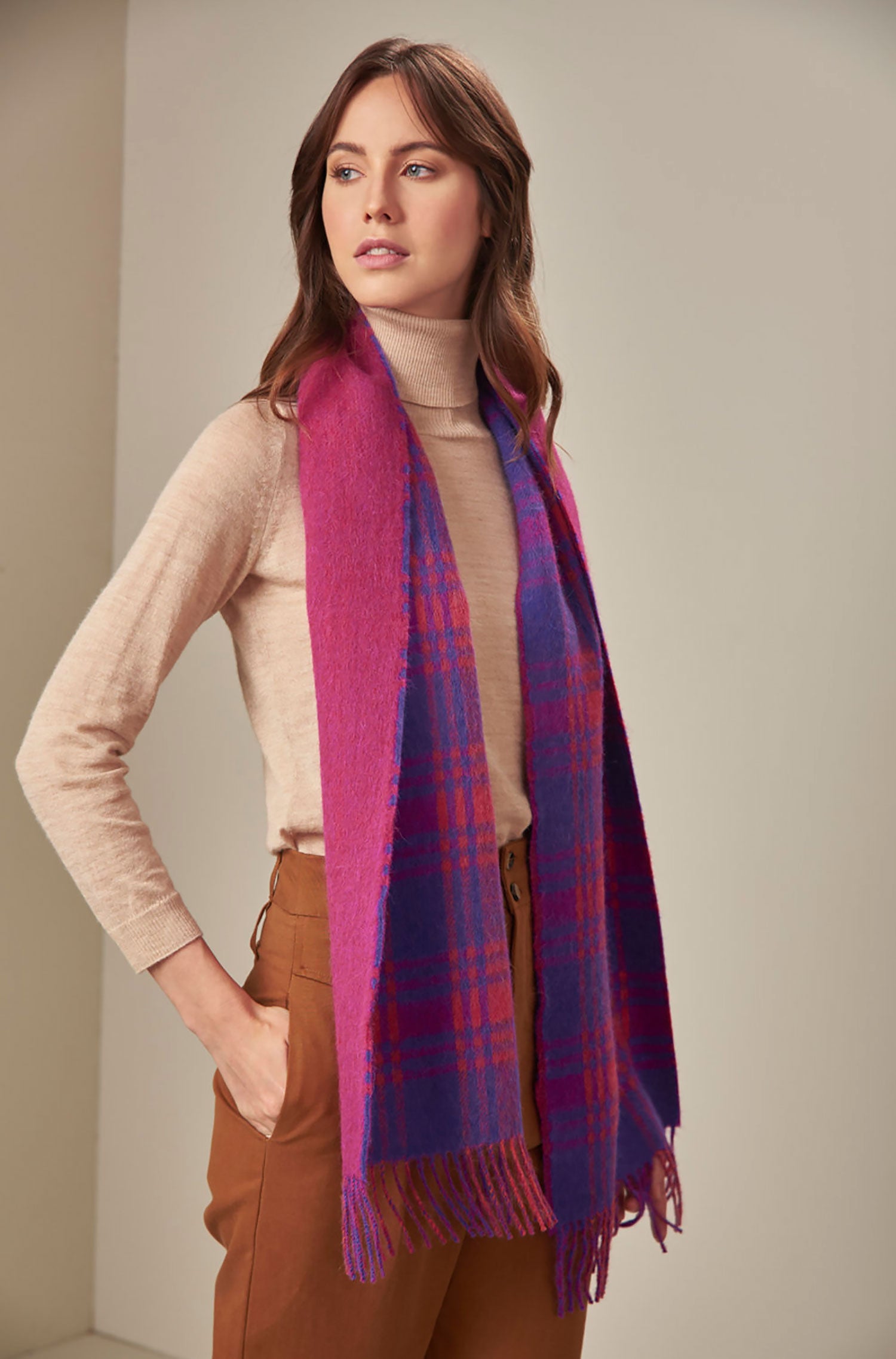 Alpaka Schal SATIE aus 100% Baby Alpaka