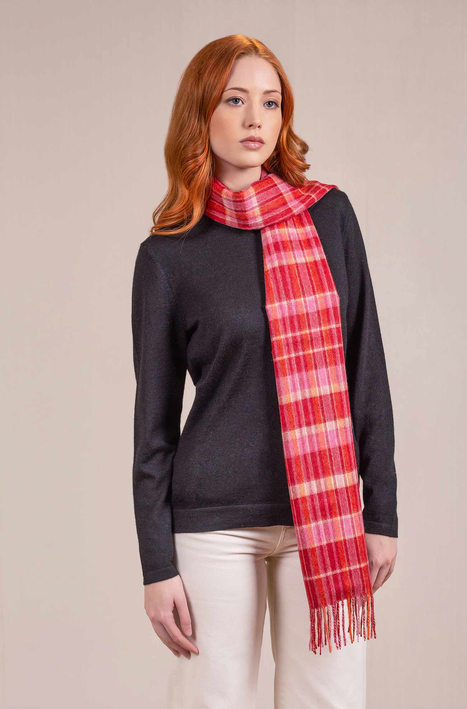 Alpaka Schal UANUCO aus 100% Baby Alpaka